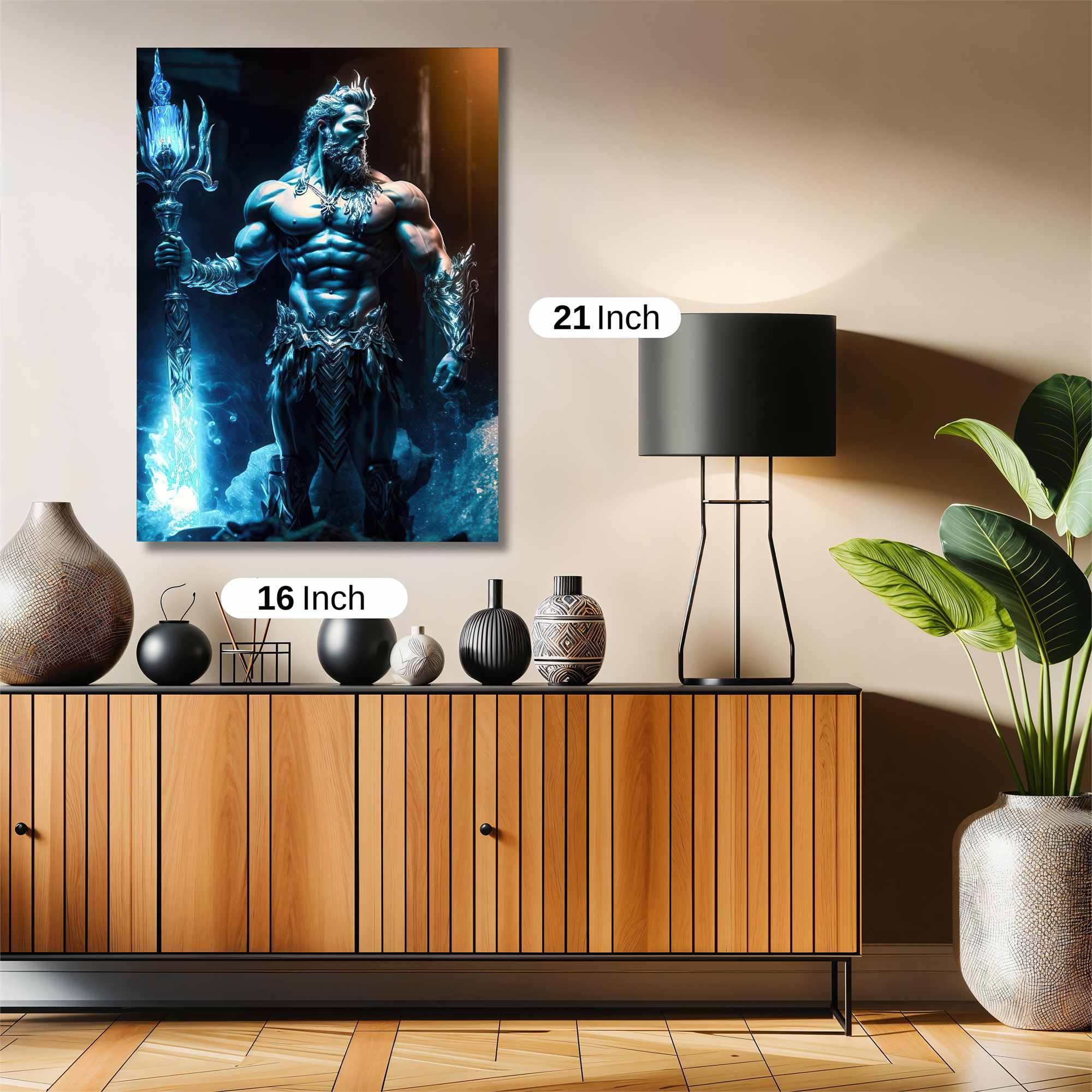 Poseidon Majestic Safe Wall Magnetic / M