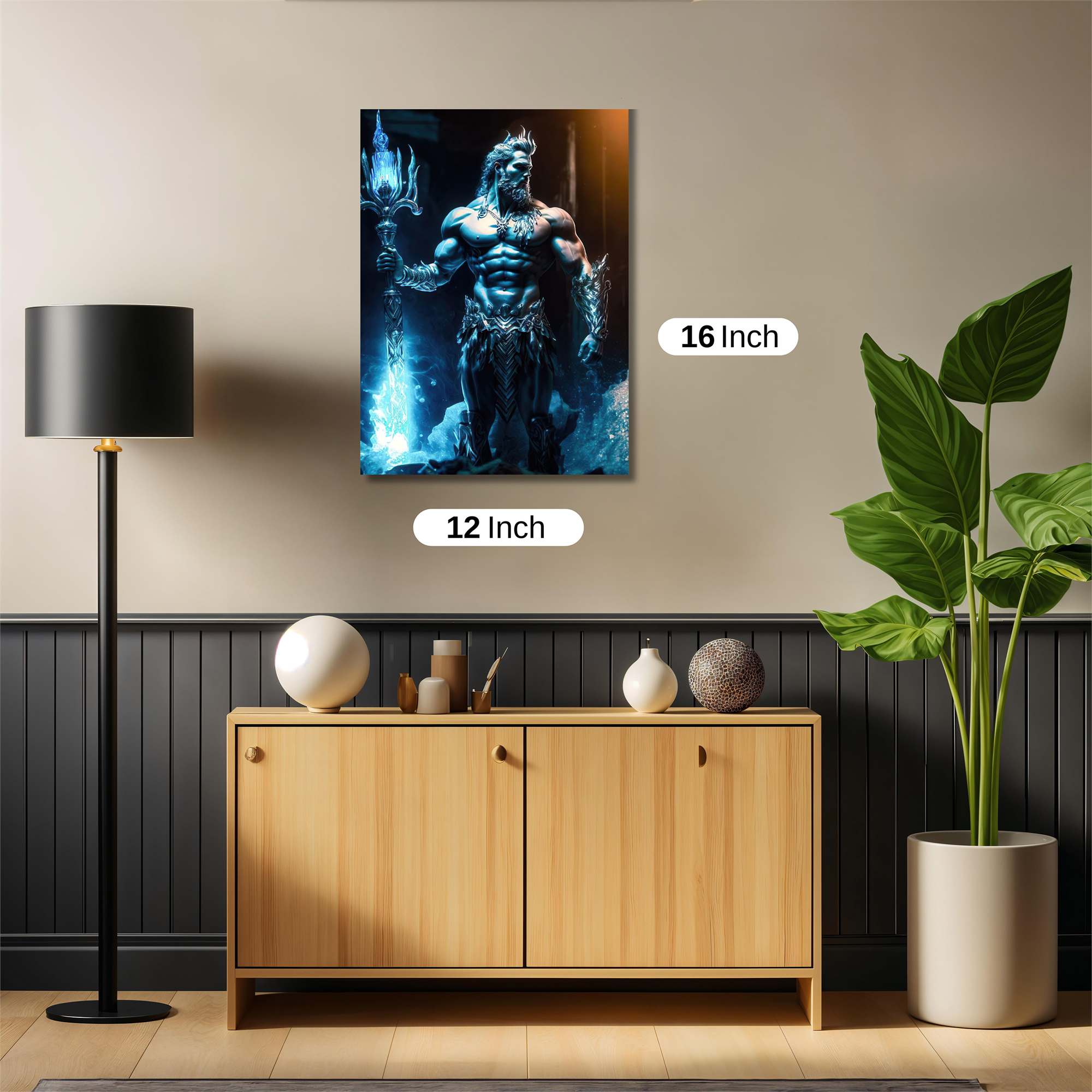 Poseidon Majestic Safe Wall Magnetic / M