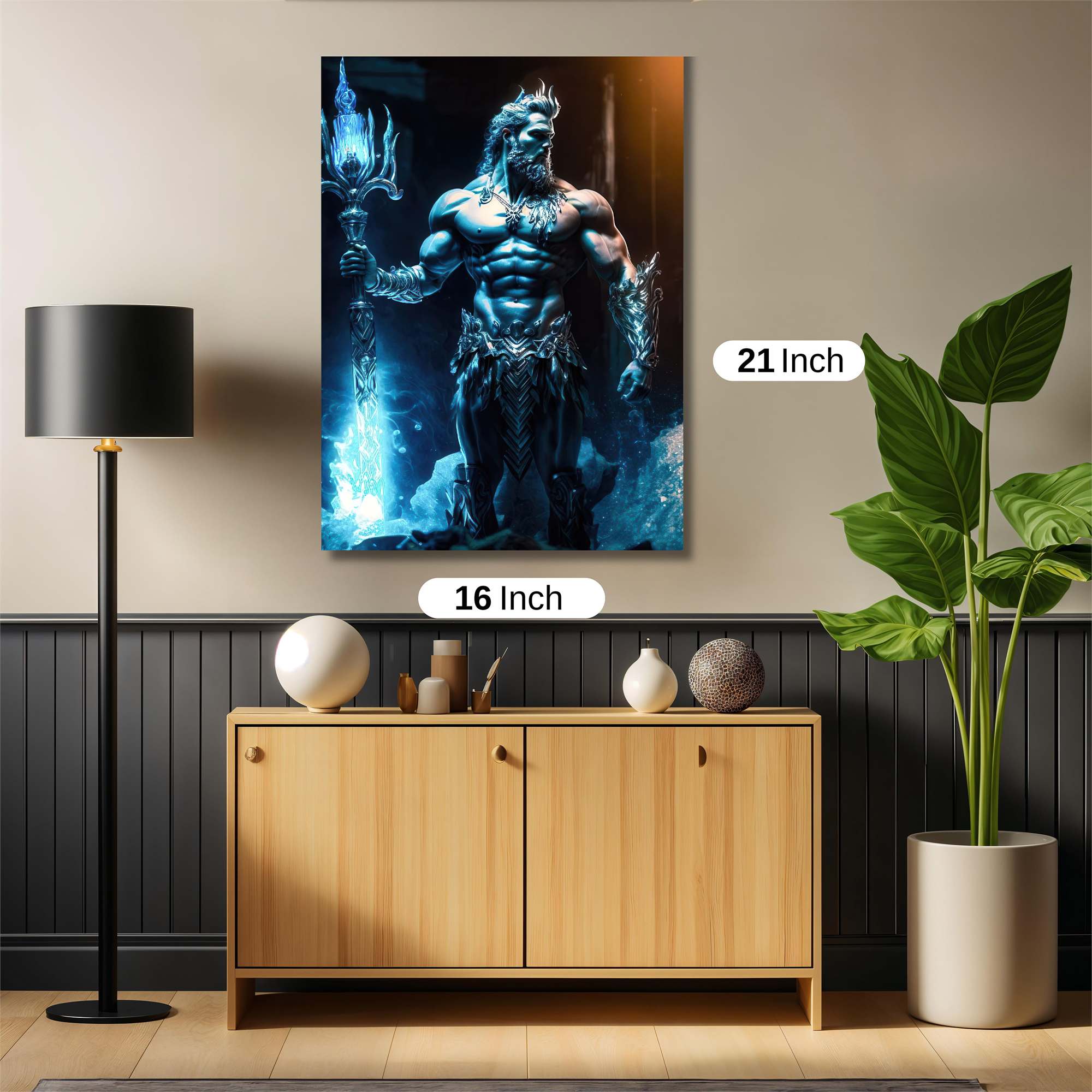 Poseidon Majestic Safe Wall Magnetic / M