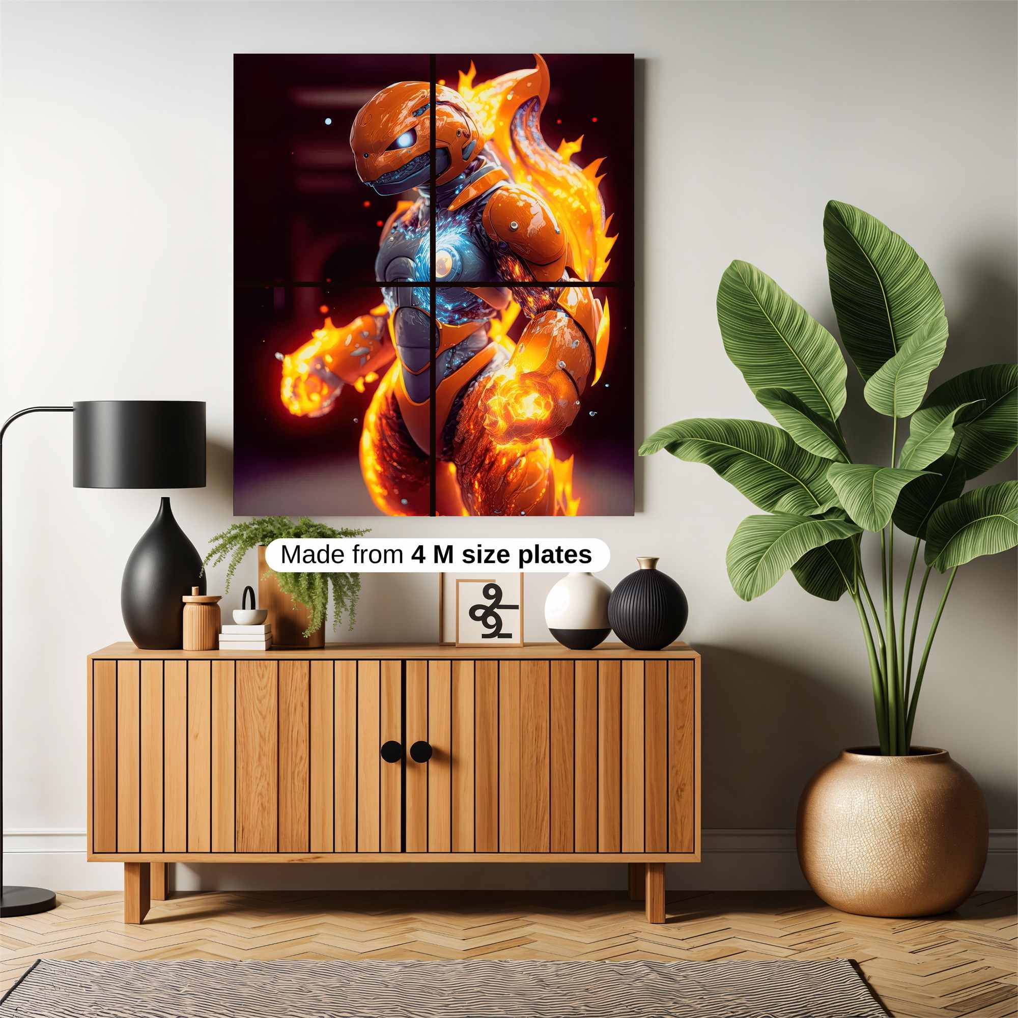 Inferno Rage Safe Wall Magnetic / M