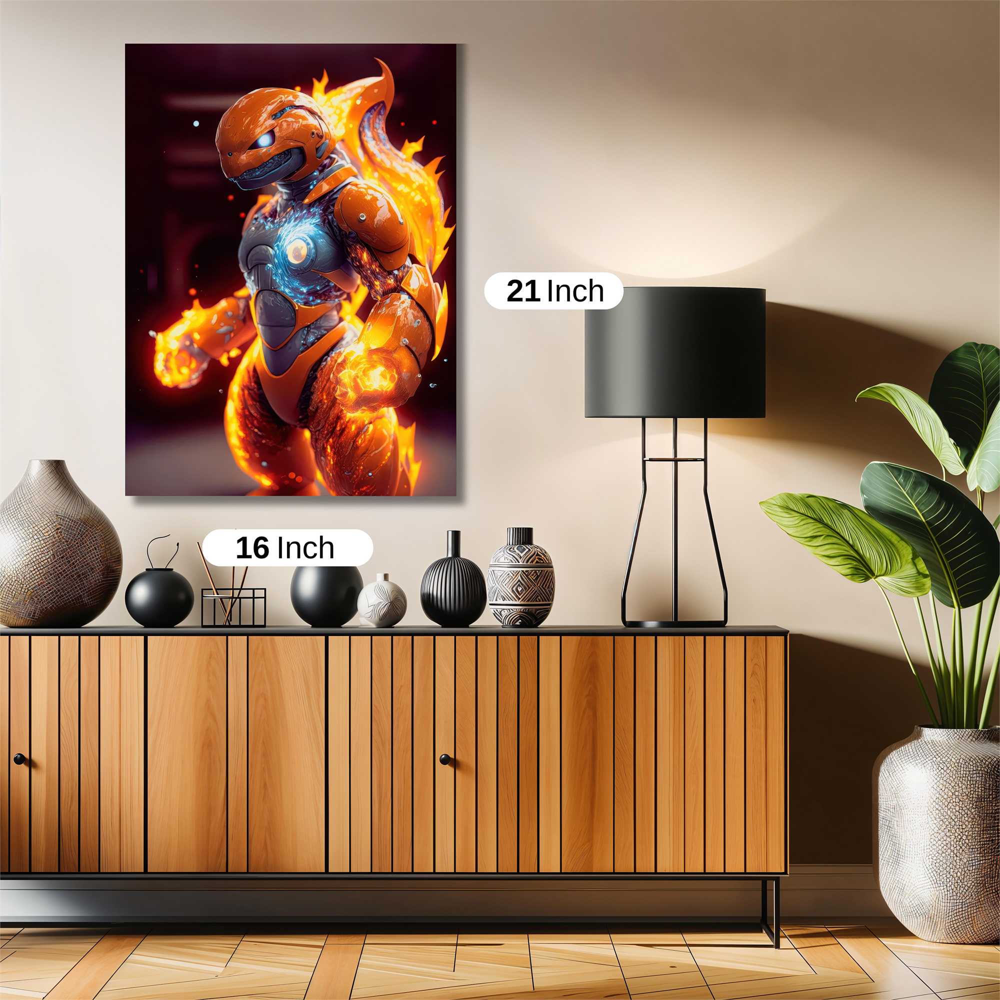 Inferno Rage Safe Wall Magnetic / M