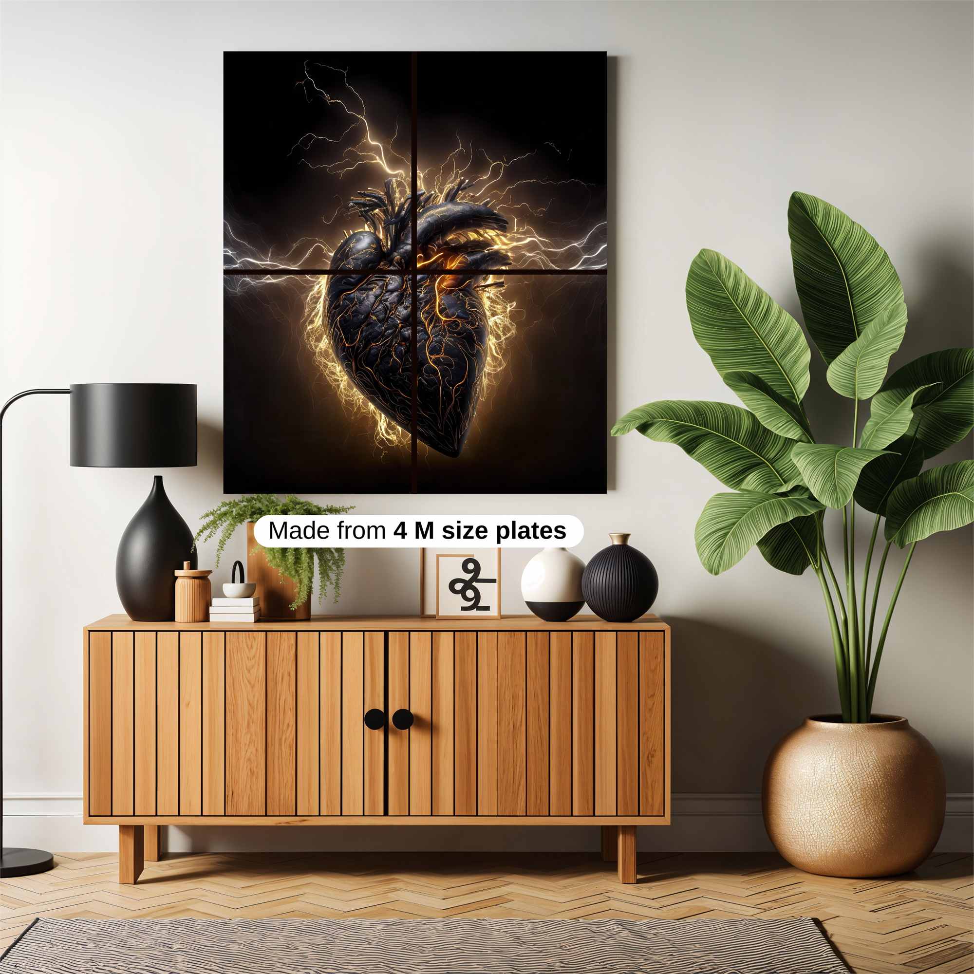 Heart Ignite Safe Wall Magnetic / M