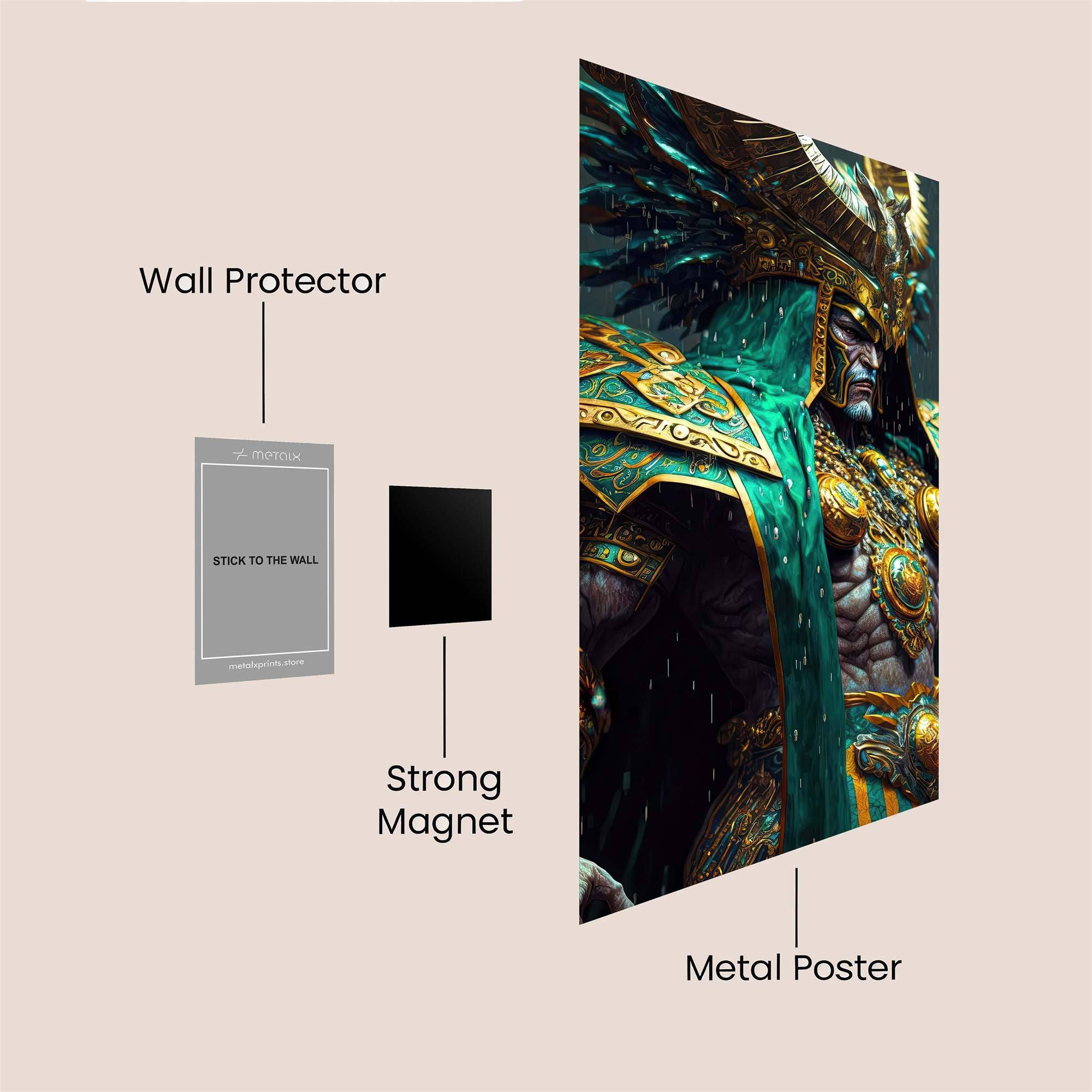 Anubis Regal Safe Wall Magnetic / M