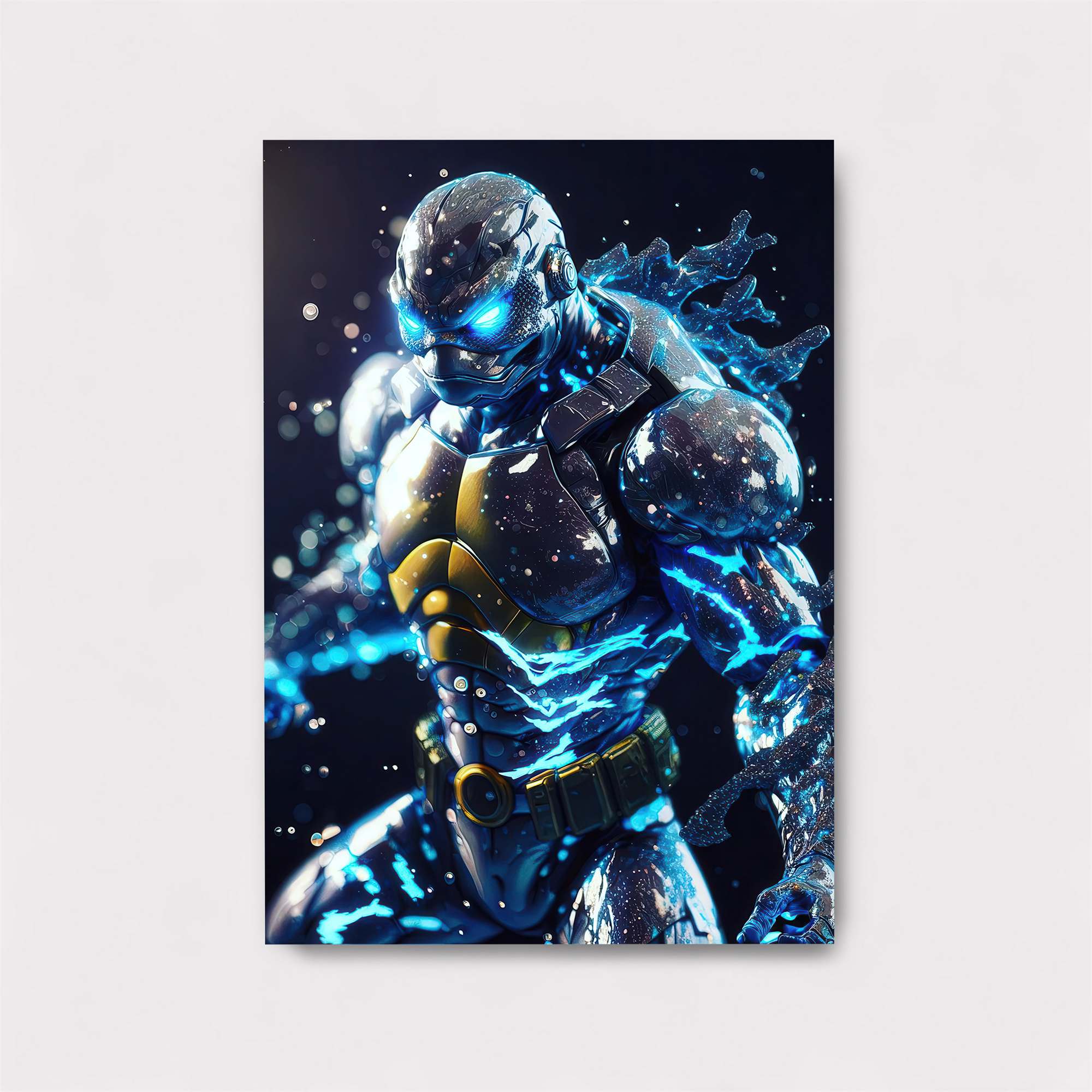 Cyborg Unleashed Safe Wall Magnetic / M