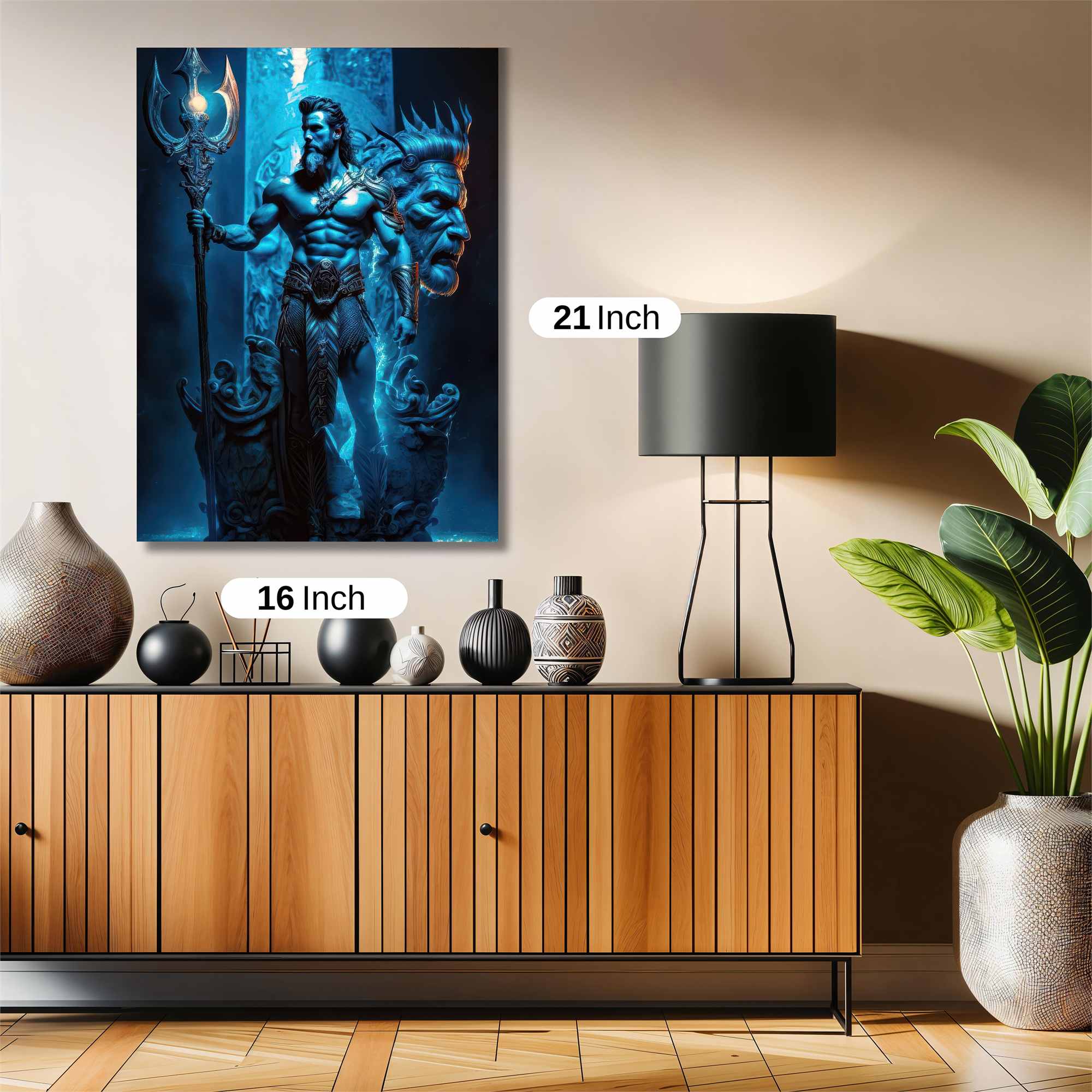 Poseidon Majestic Safe Wall Magnetic / M