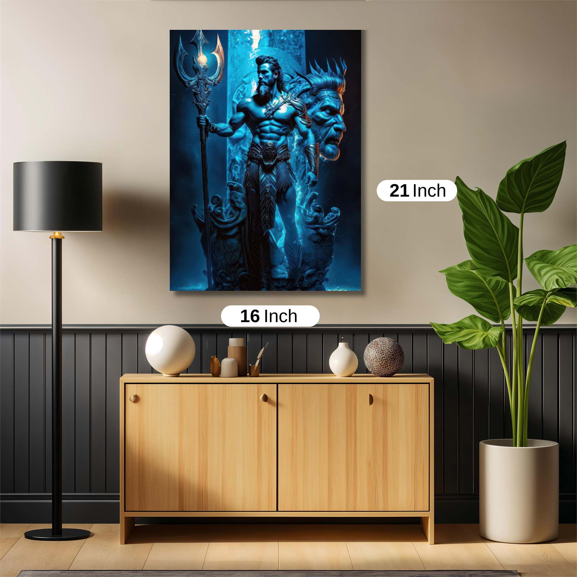 Poseidon Majestic Safe Wall Magnetic / M