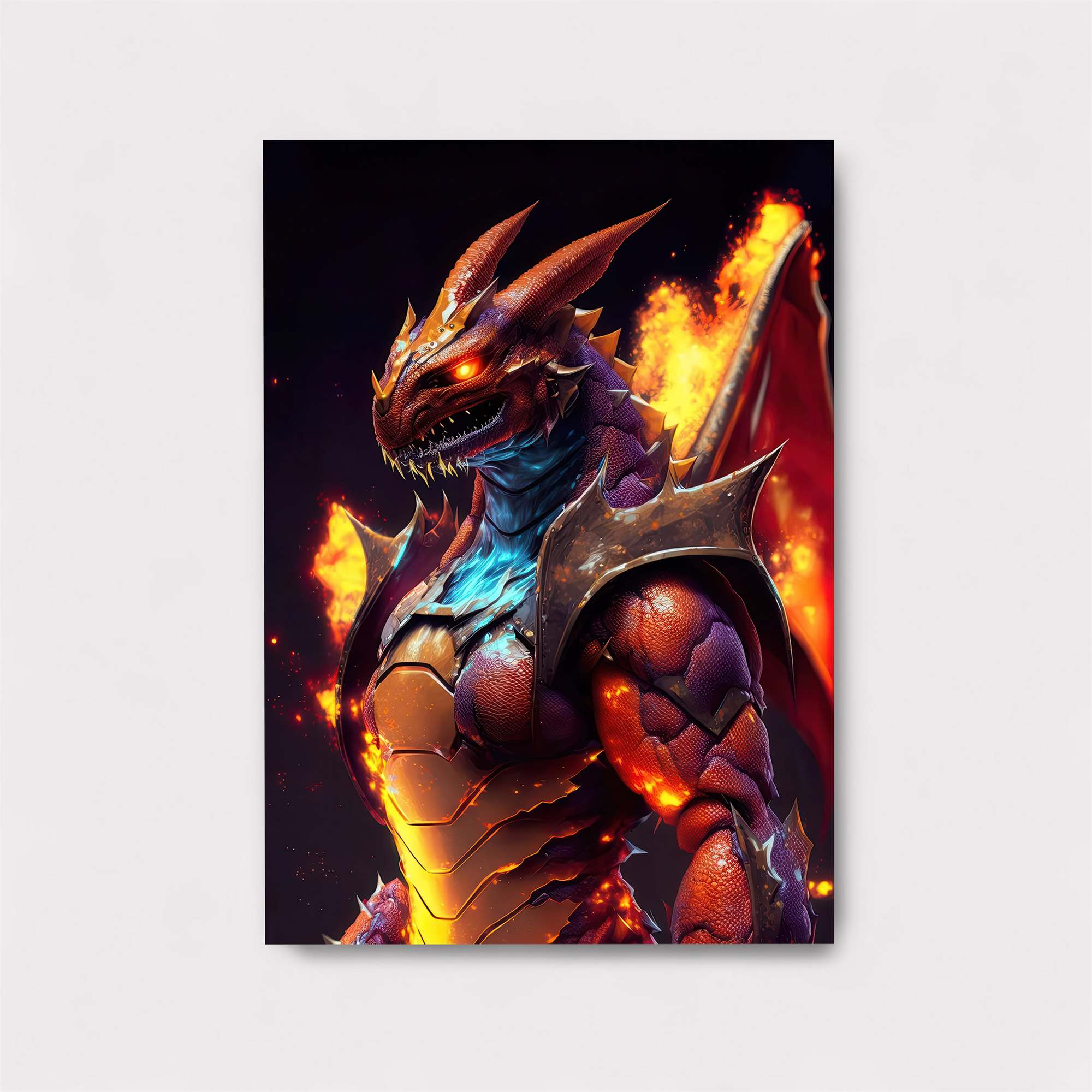 Dragon Blaze Safe Wall Magnetic / M