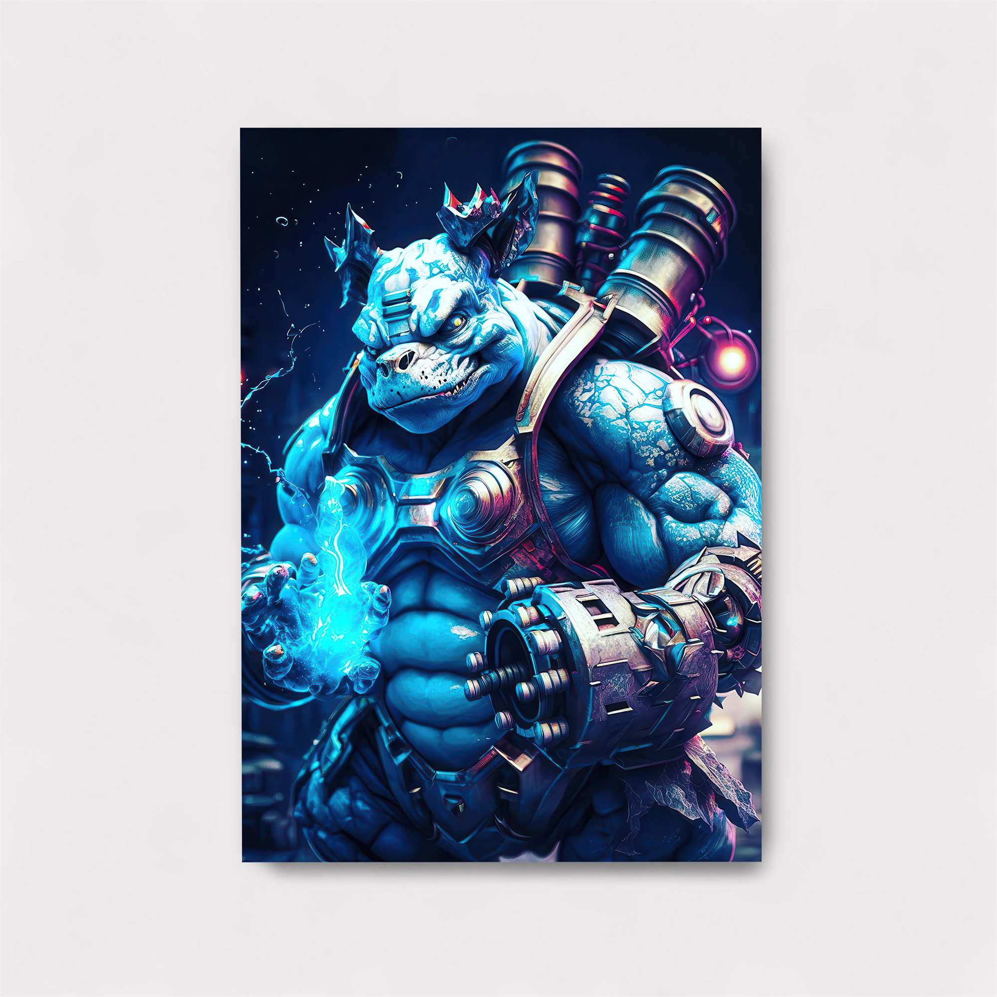 Riotous Reptile Safe Wall Magnetic / M