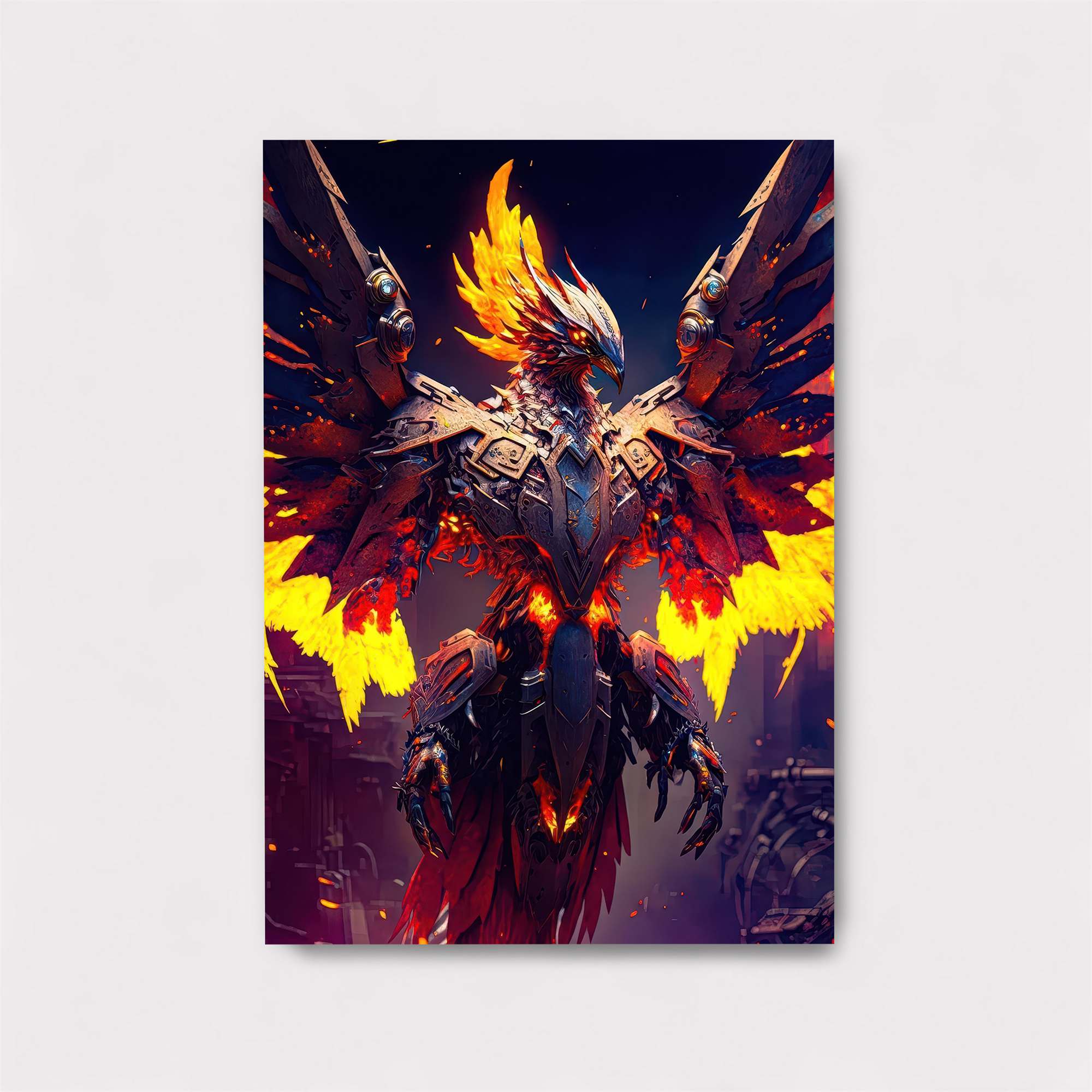 Phoenix Blaze Safe Wall Magnetic / M