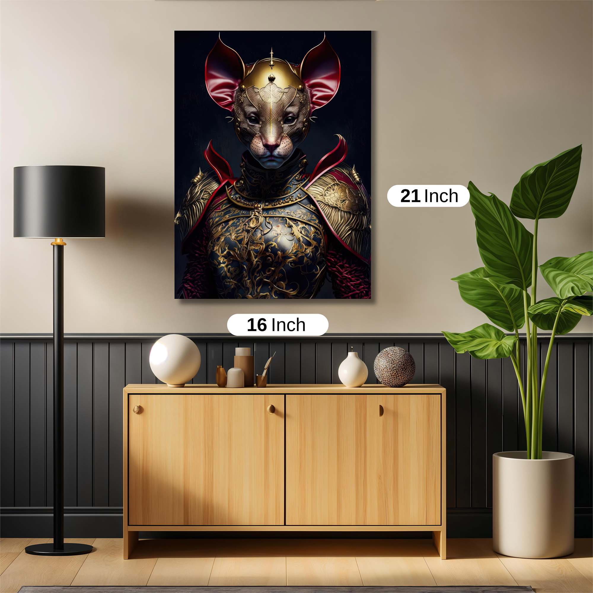 Mouse Monarch Safe Wall Magnetic / M