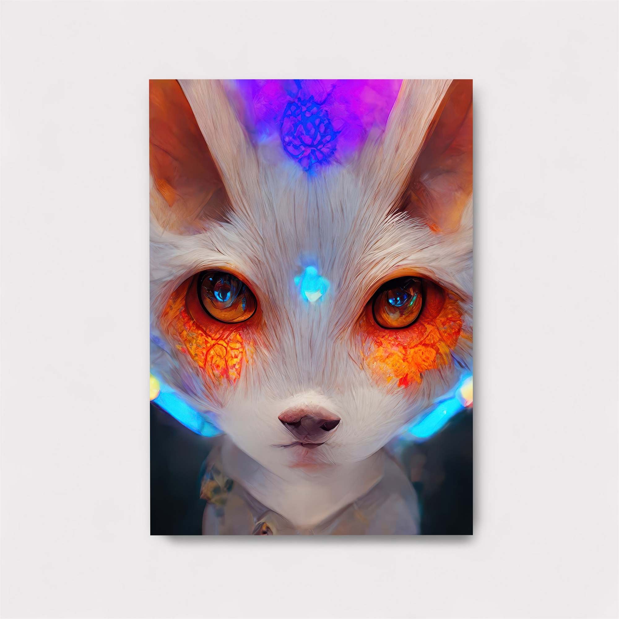 Neon Fox Safe Wall Magnetic / M