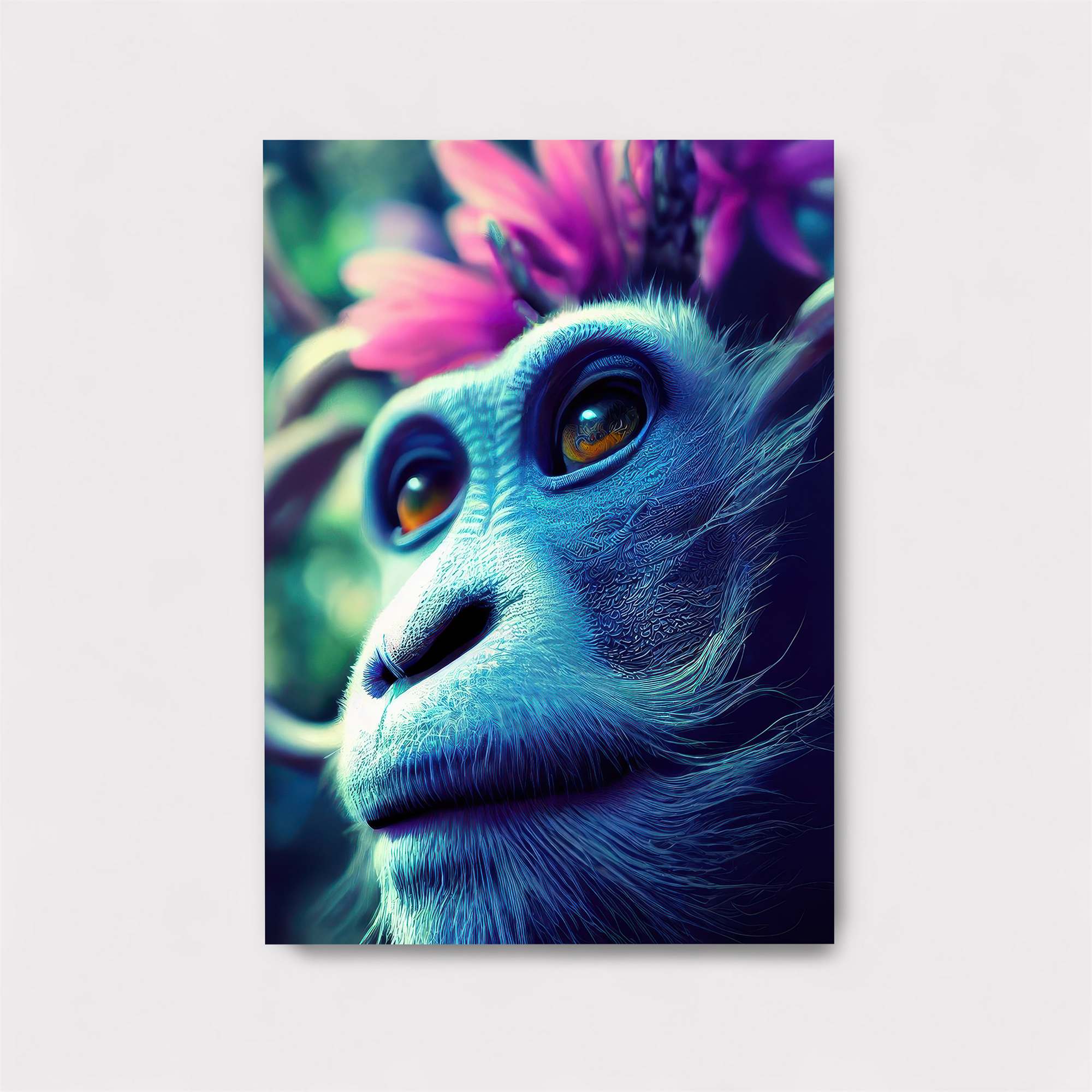 Monkey Whimsy Safe Wall Magnetic / M