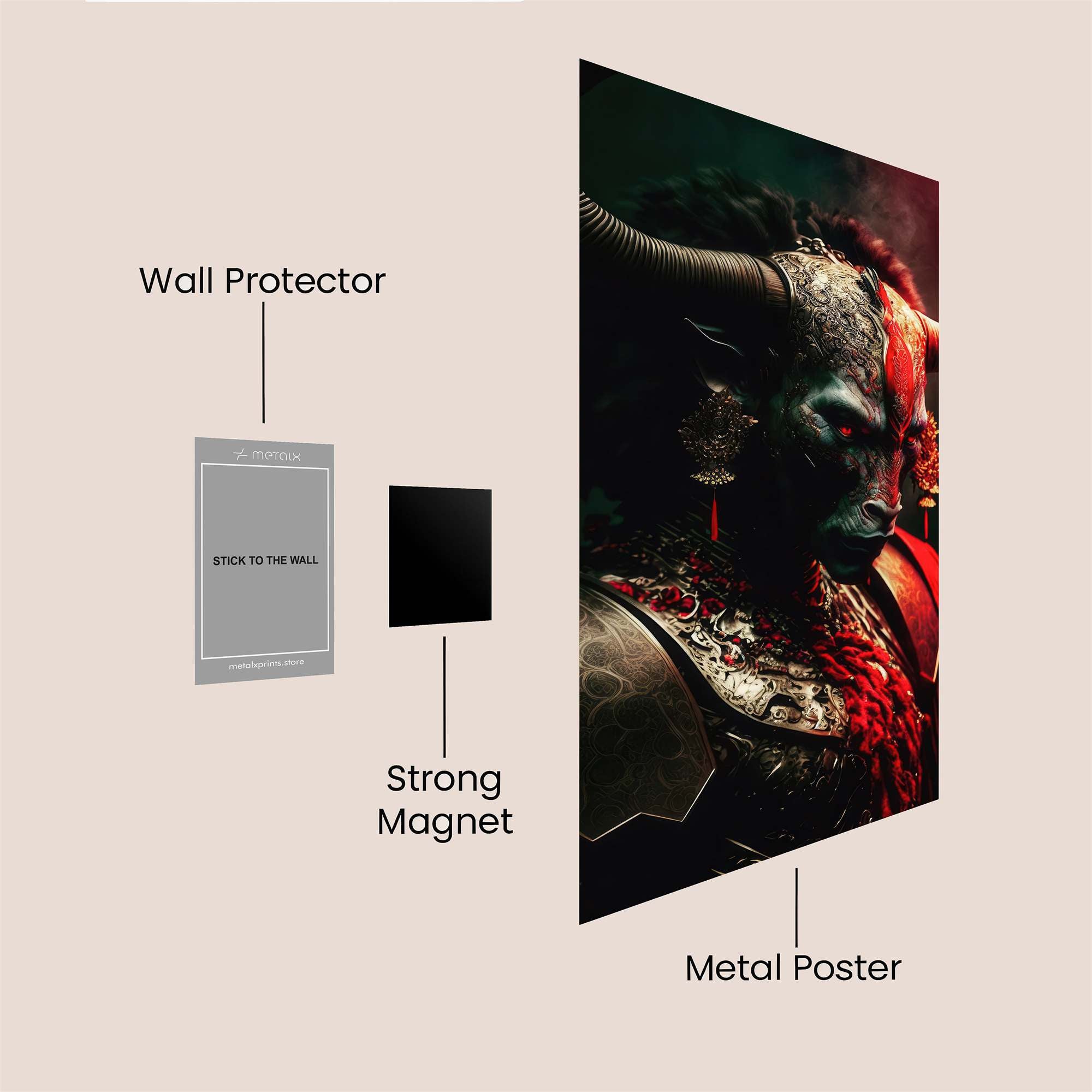 Minotaur Majesty Safe Wall Magnetic / M