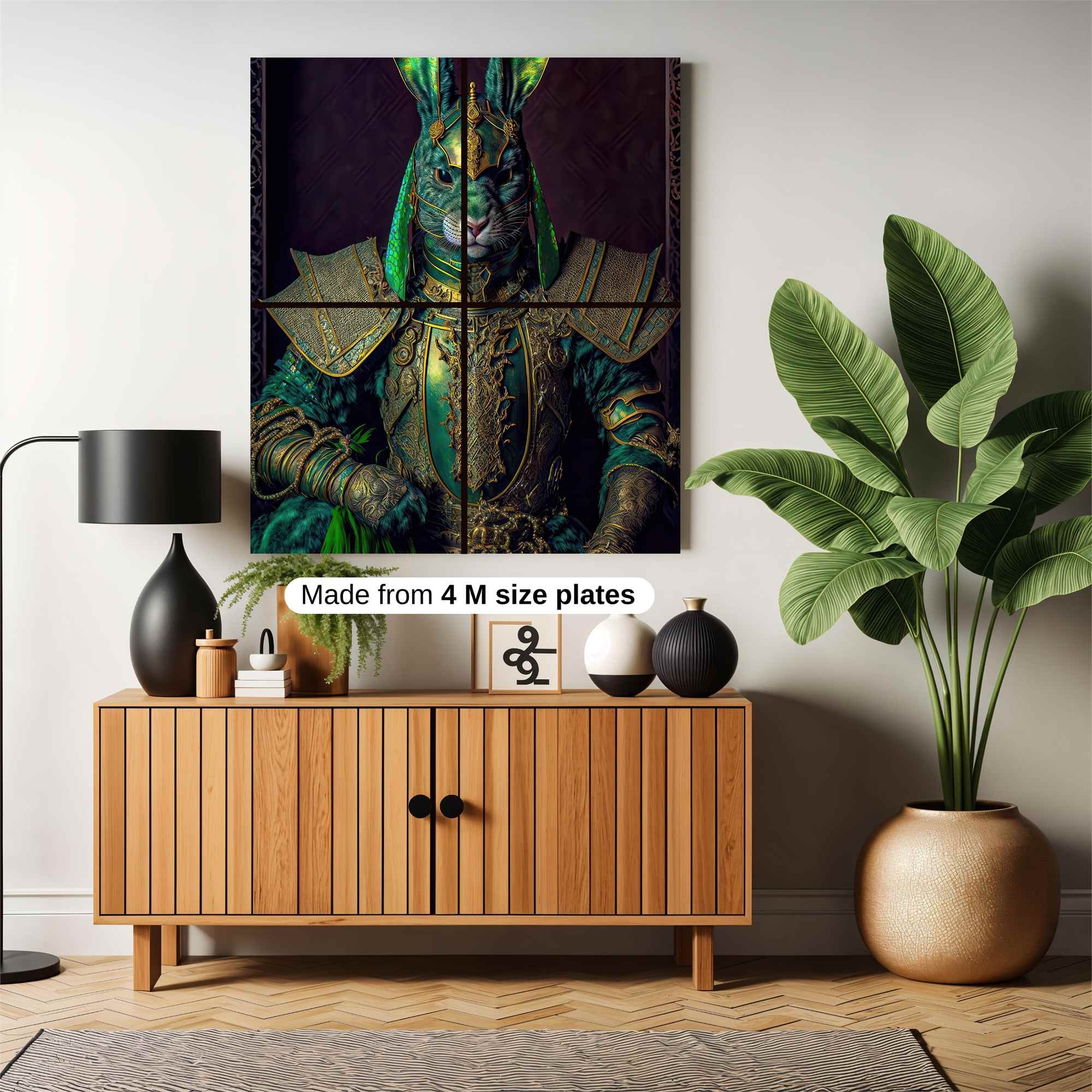 Rabbit Royalty Safe Wall Magnetic / M