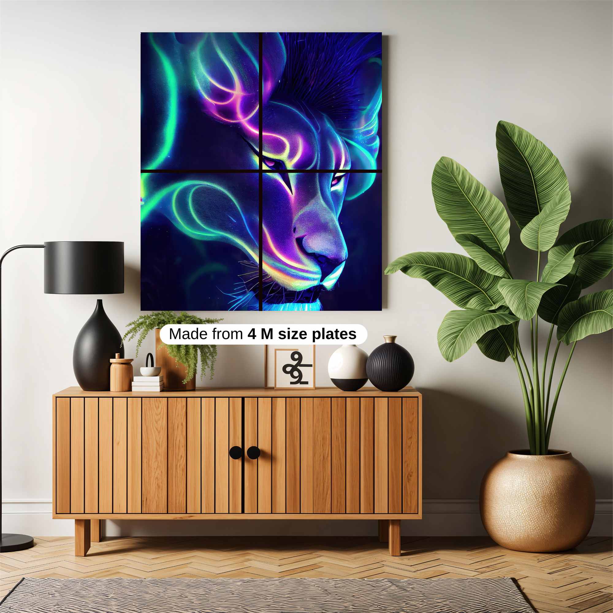 Lion Radiance Safe Wall Magnetic / M
