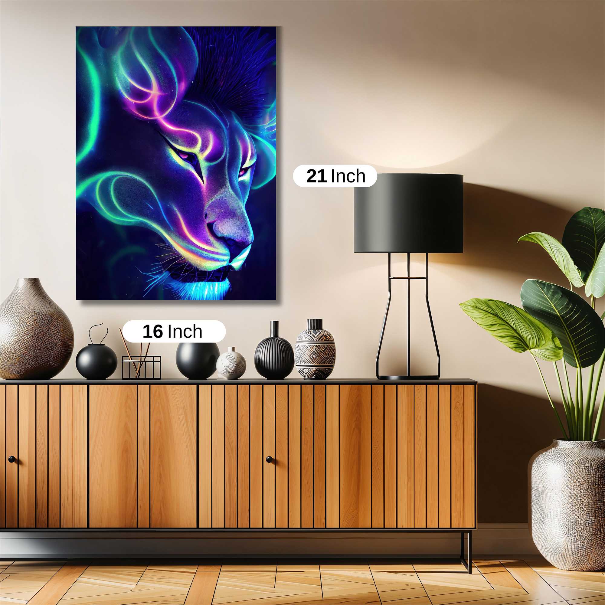 Lion Radiance Safe Wall Magnetic / M