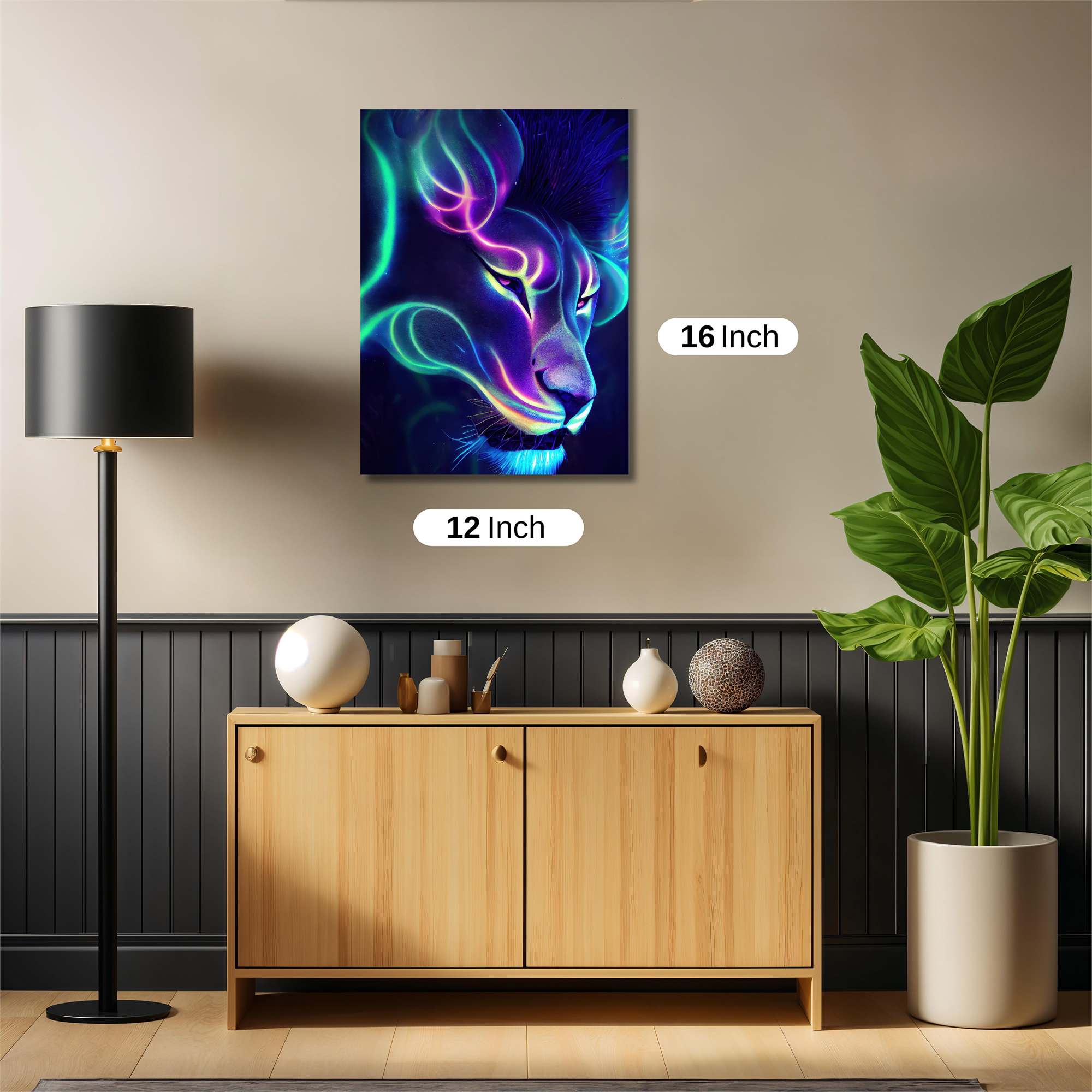 Lion Radiance Safe Wall Magnetic / M