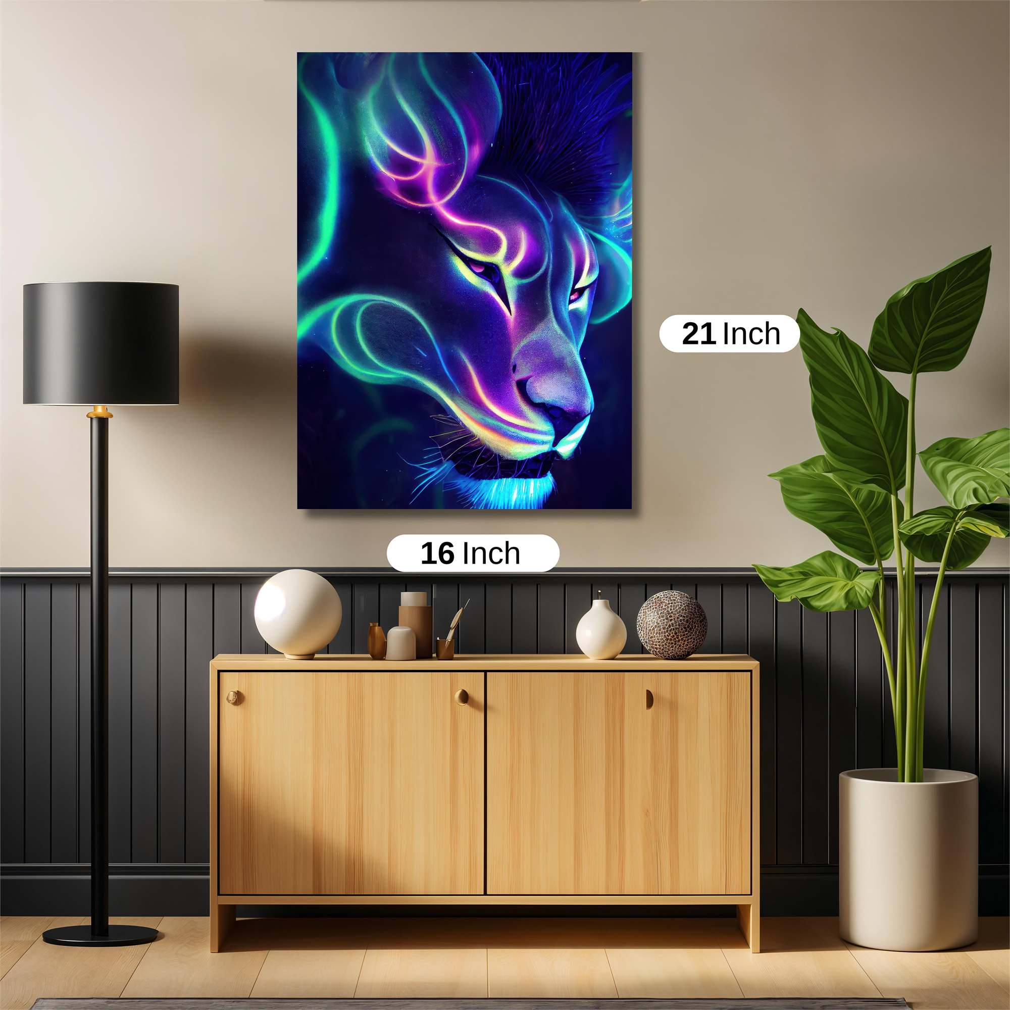 Lion Radiance Safe Wall Magnetic / M