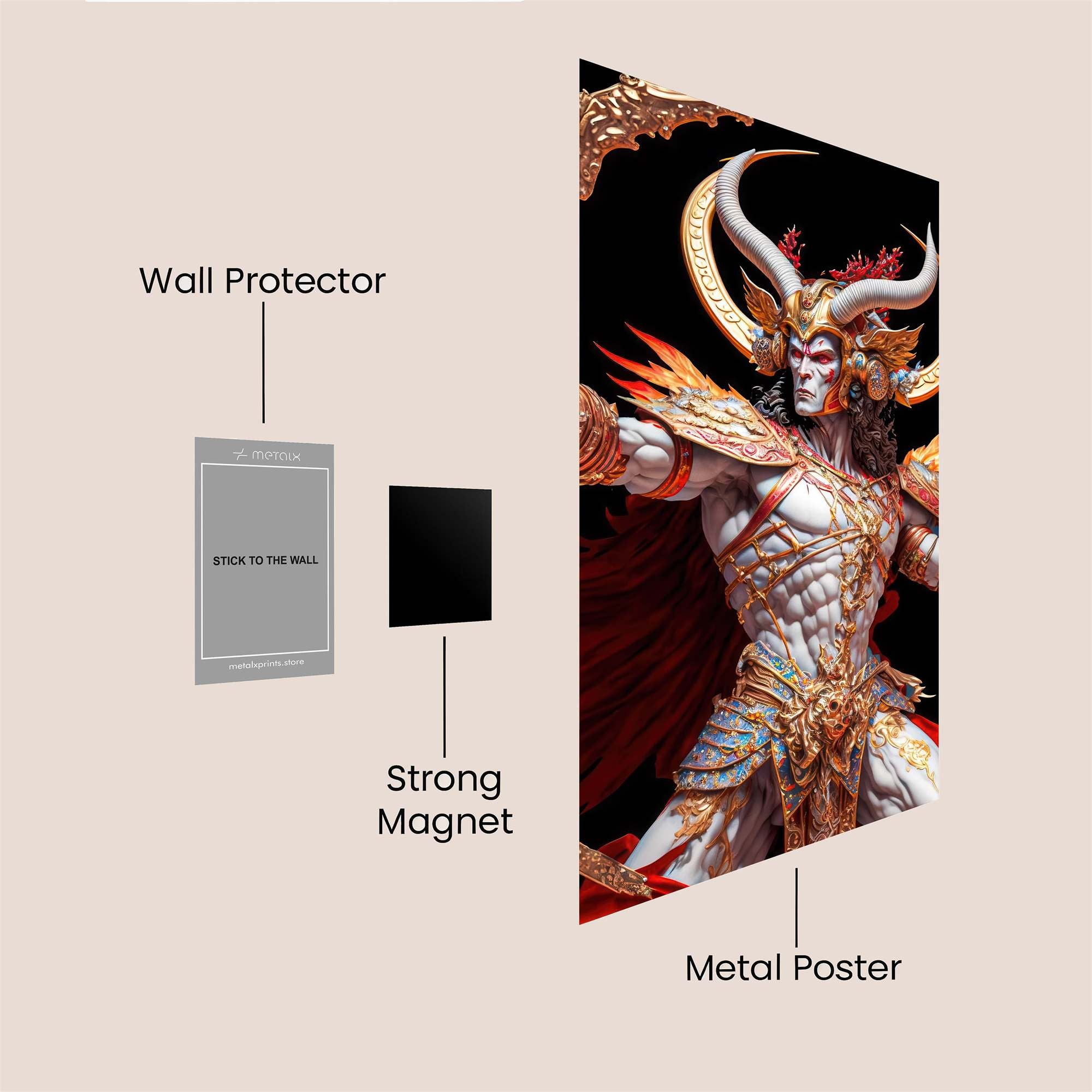 Demon Sovereign Safe Wall Magnetic / M