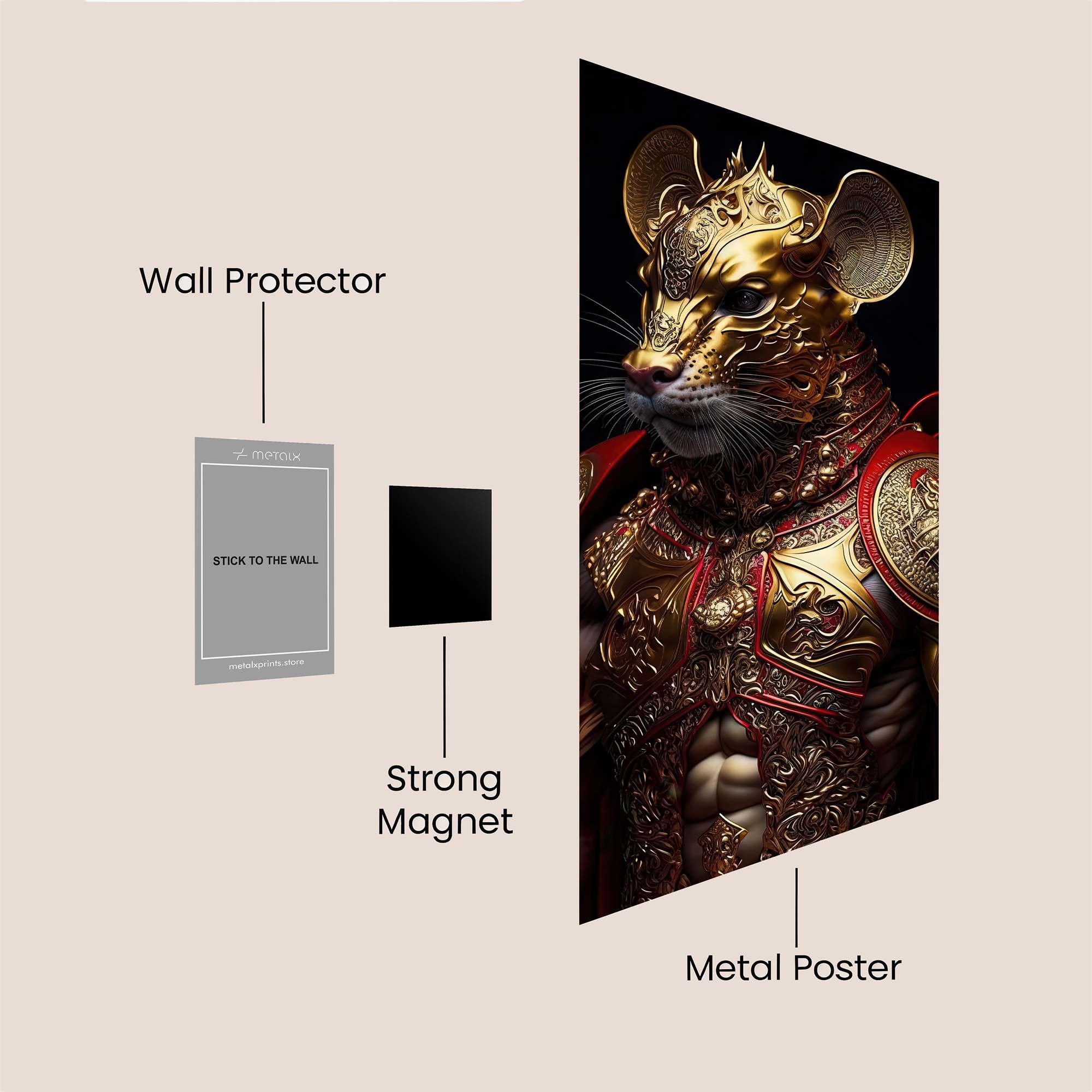 Regal Rat Safe Wall Magnetic / M