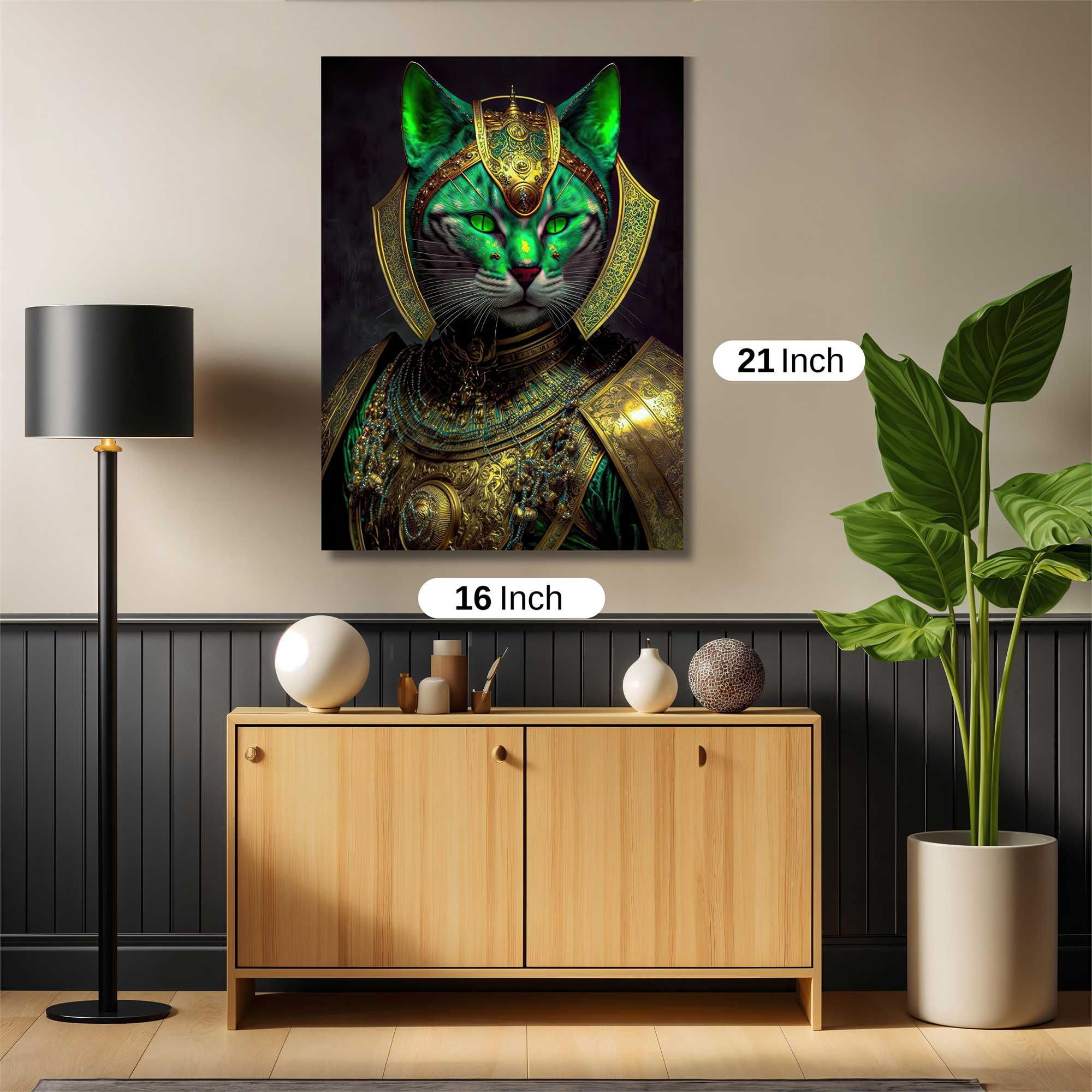 Pharaoh Feline Safe Wall Magnetic / M