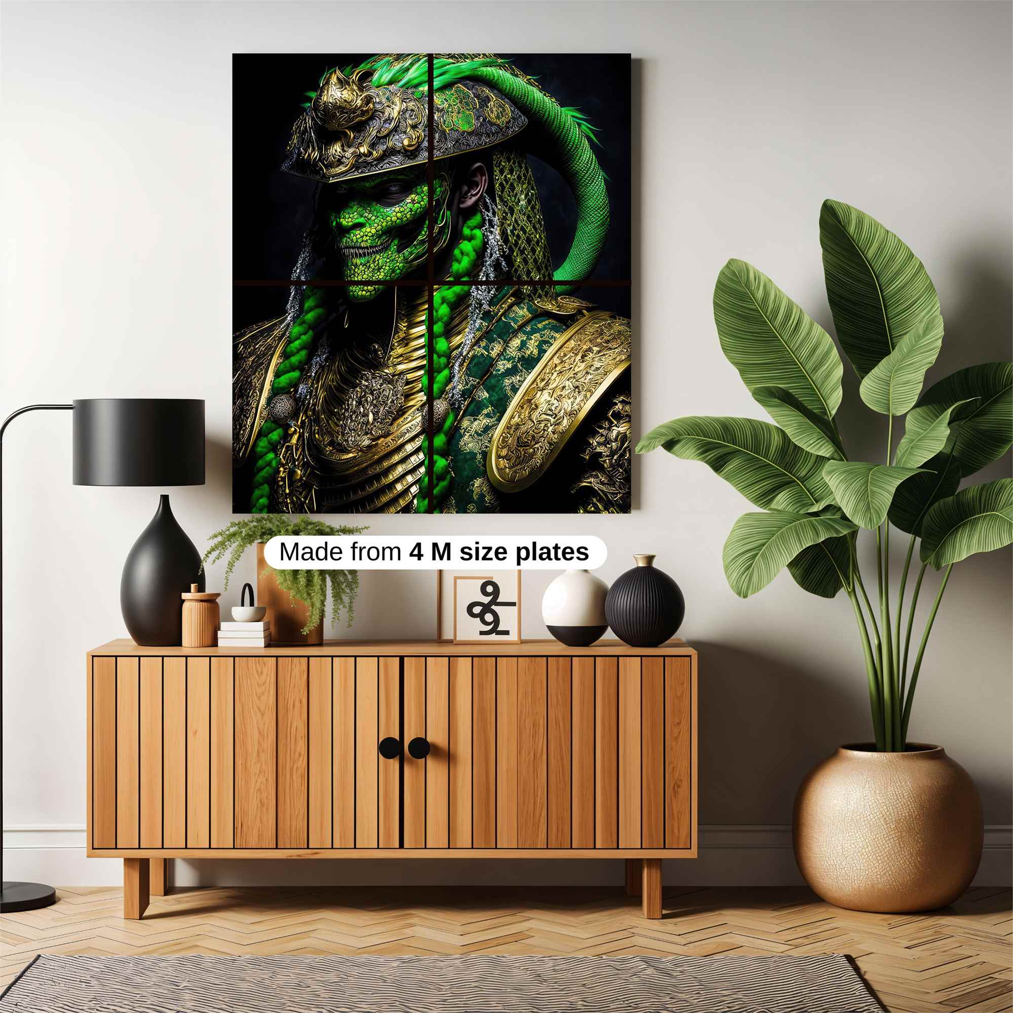 Samurai Serenity Safe Wall Magnetic / M