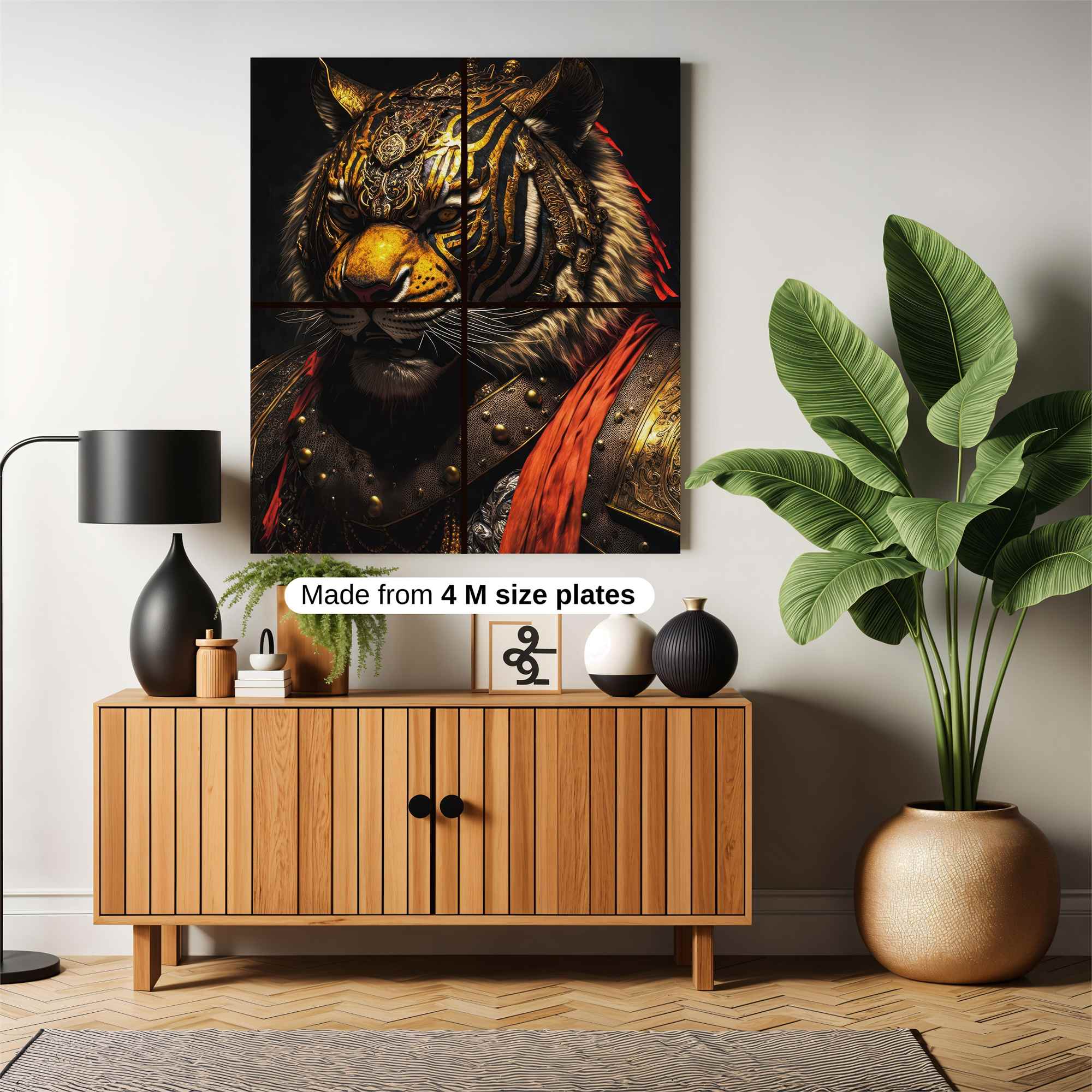 Tiger Majesty Safe Wall Magnetic / M