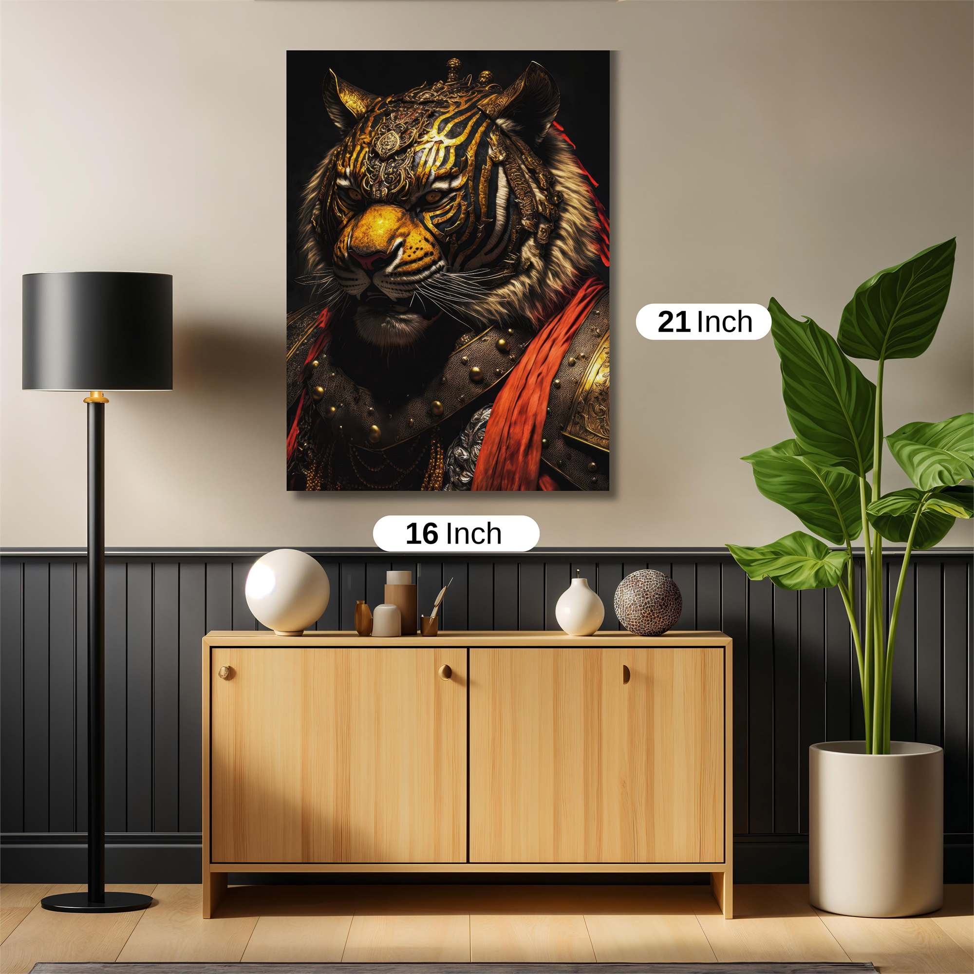 Tiger Majesty Safe Wall Magnetic / M