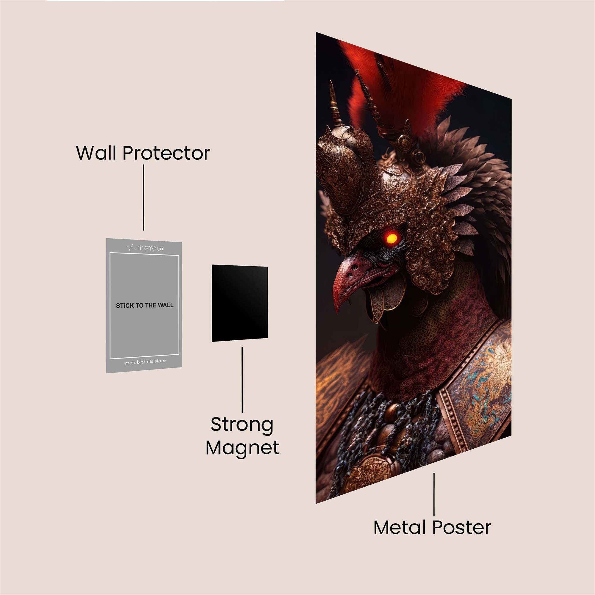 Phoenix Regal Safe Wall Magnetic / M