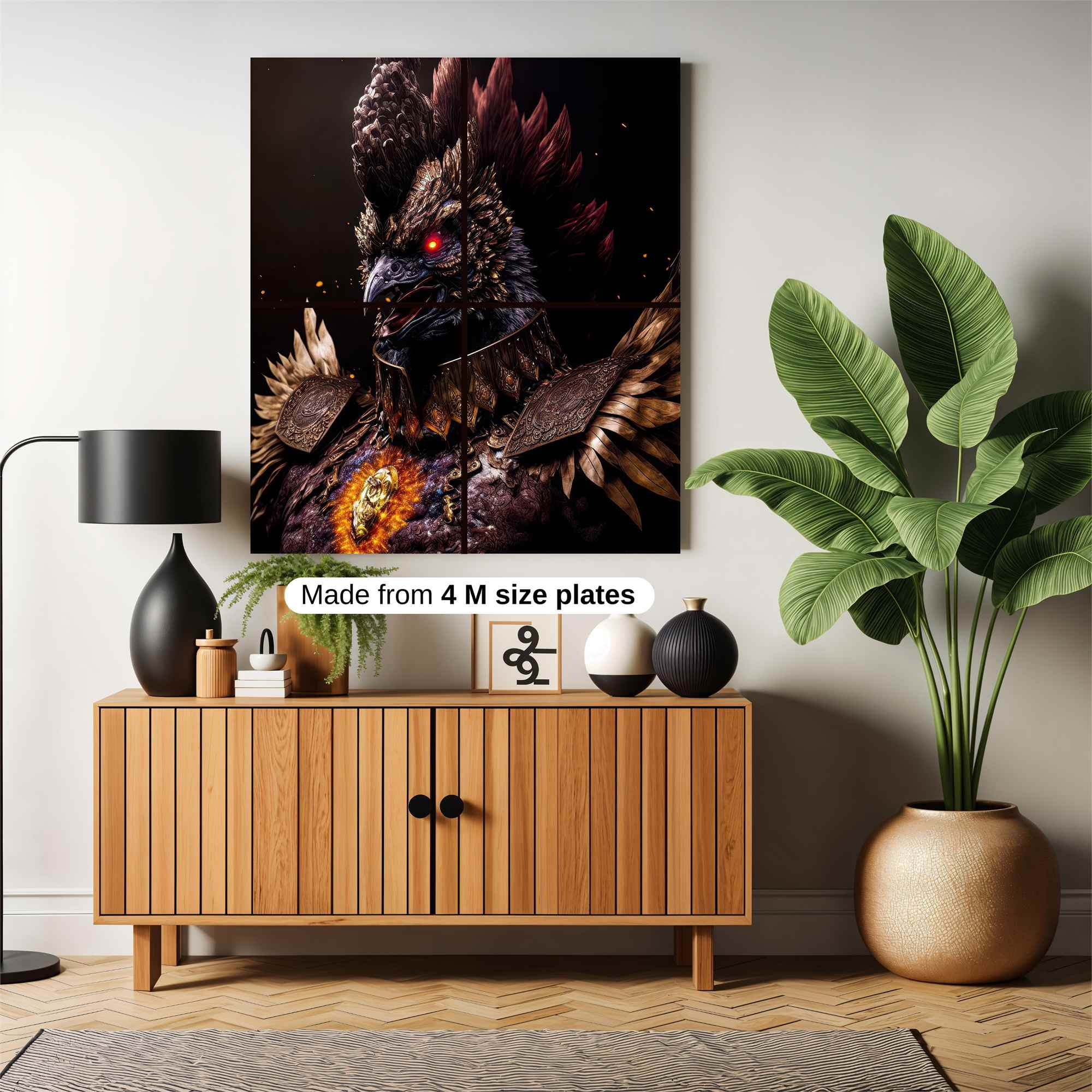 Phoenix Blaze Safe Wall Magnetic / M