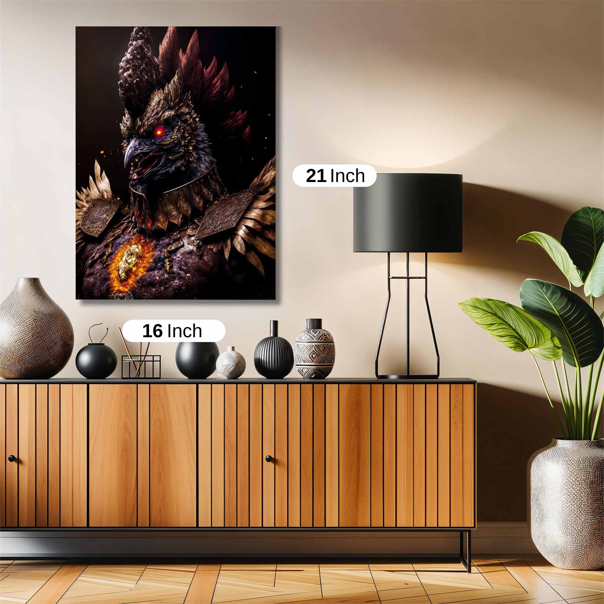 Phoenix Blaze Safe Wall Magnetic / M