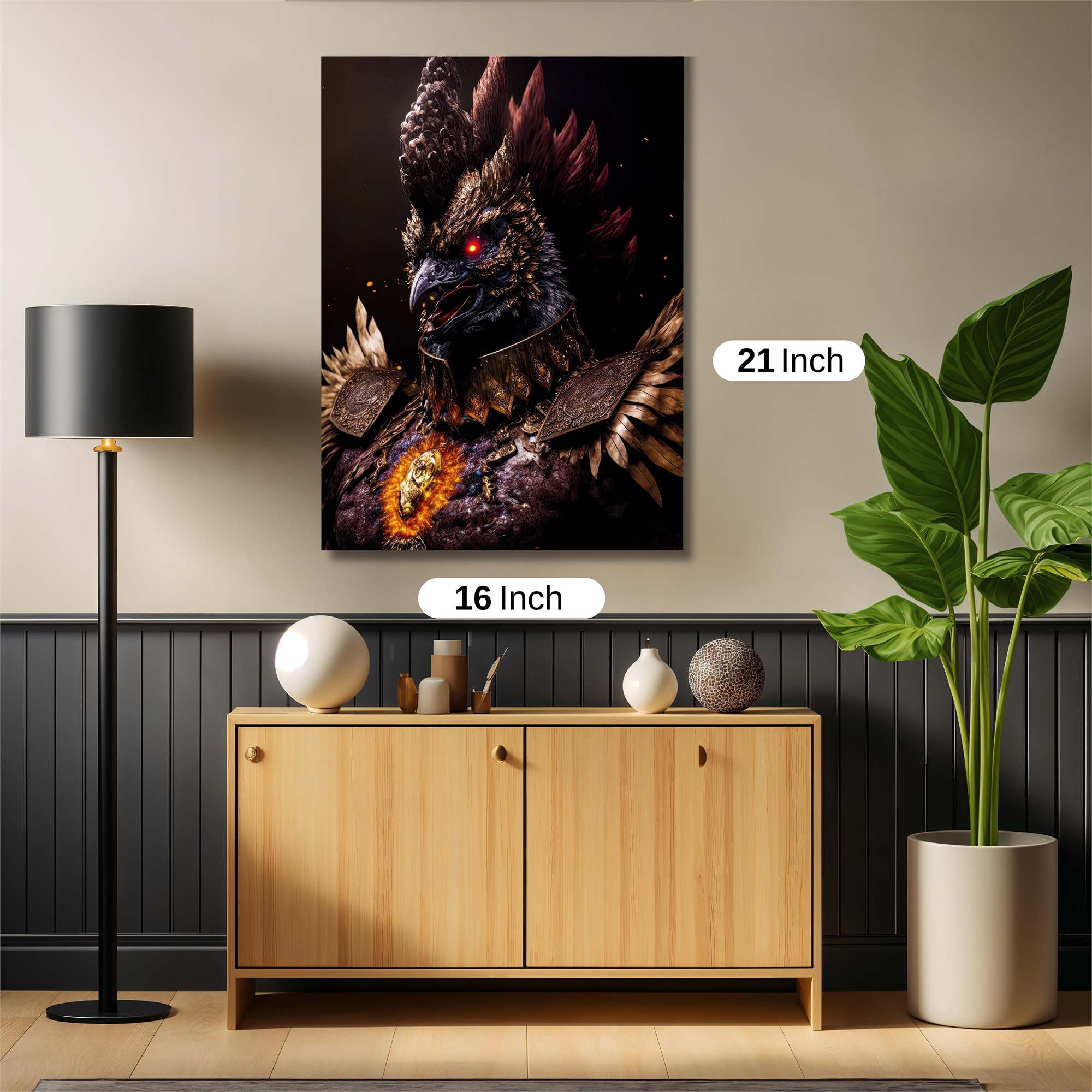 Phoenix Blaze Safe Wall Magnetic / M