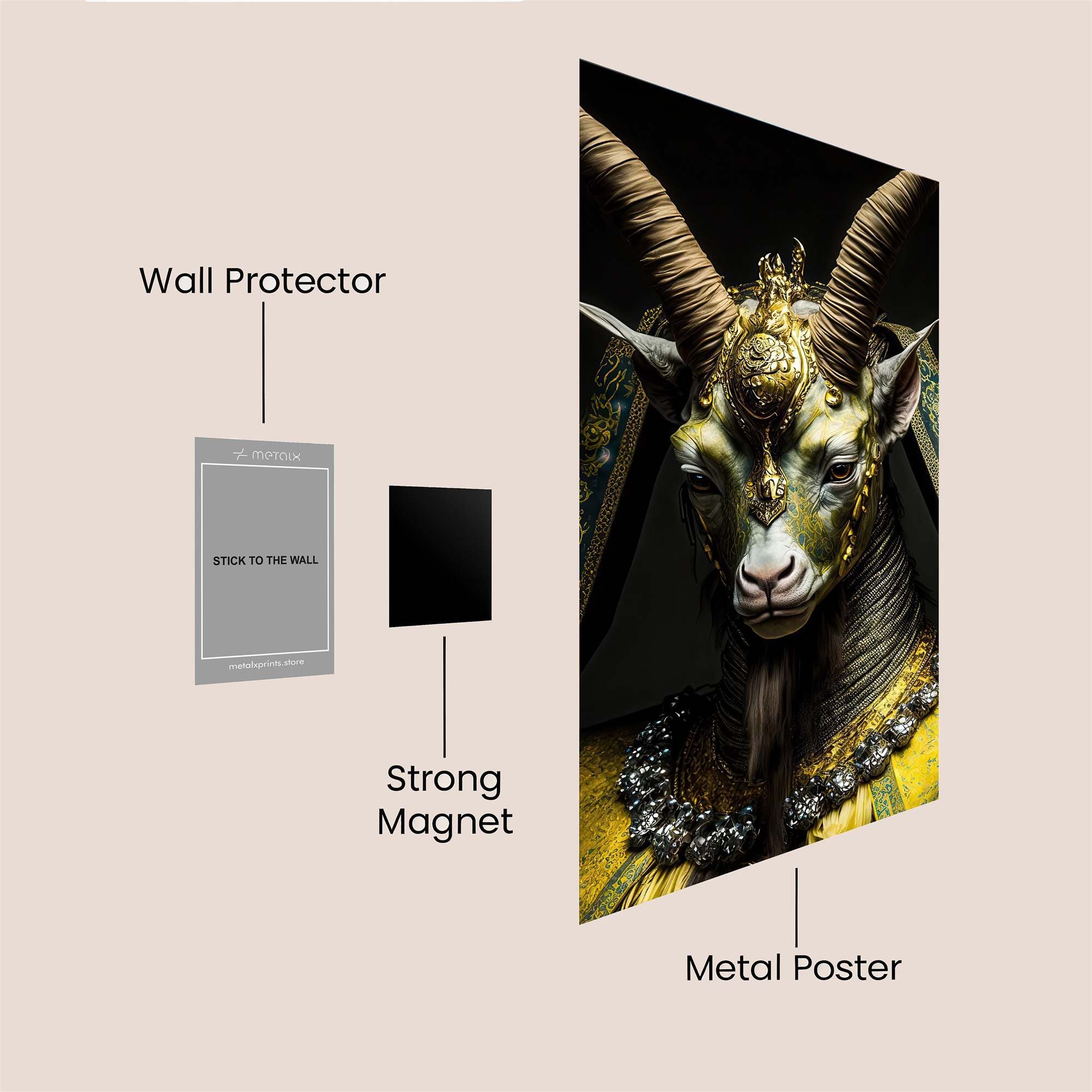 Goat Sovereign Safe Wall Magnetic / M
