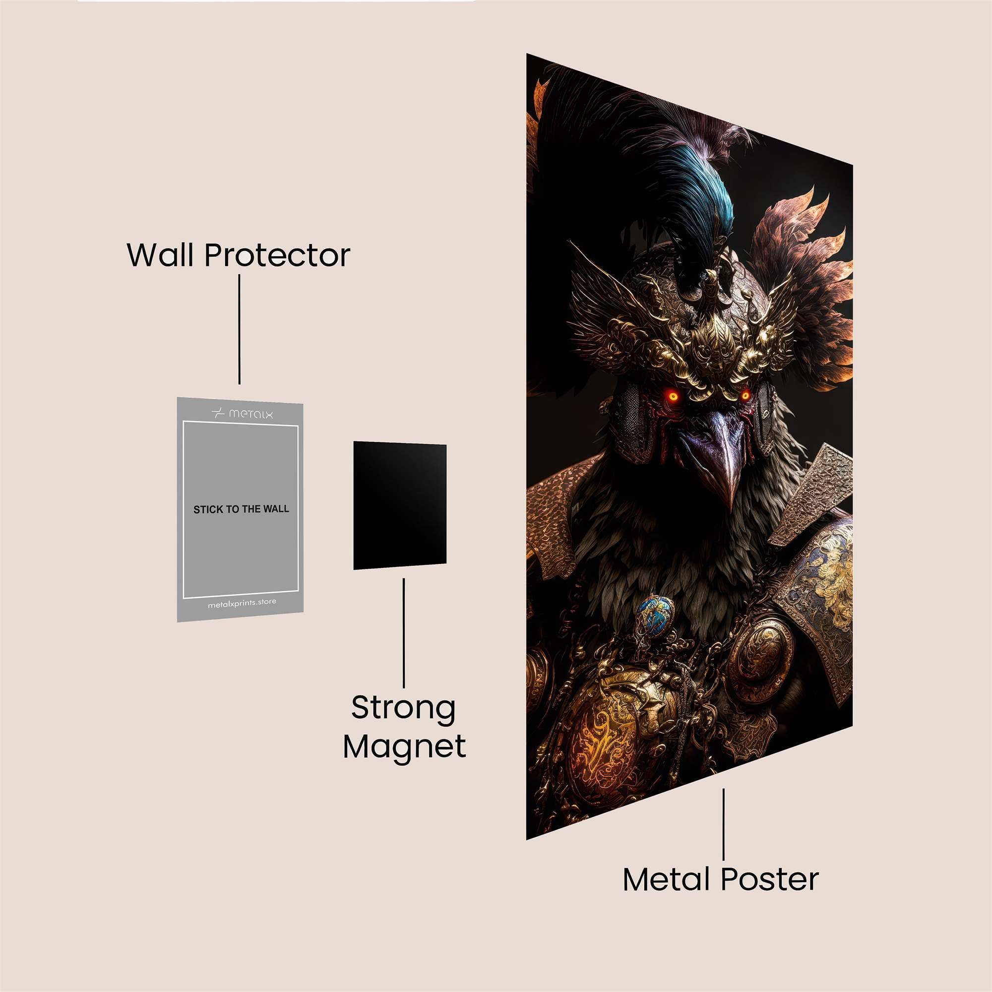 Phoenix Regal Safe Wall Magnetic / M