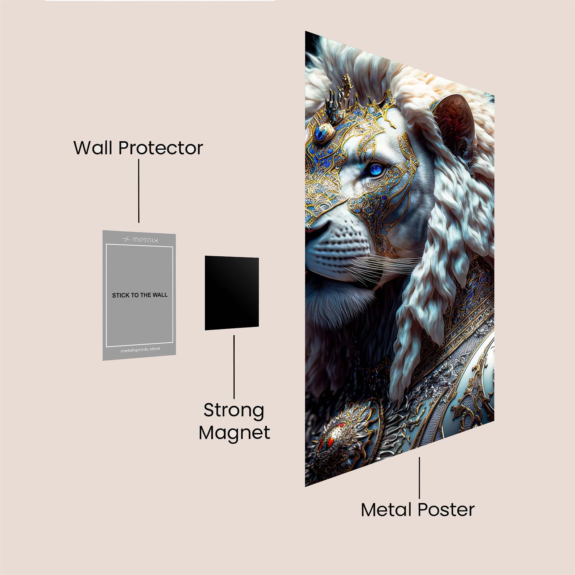 Majestic Guardian Safe Wall Magnetic / M