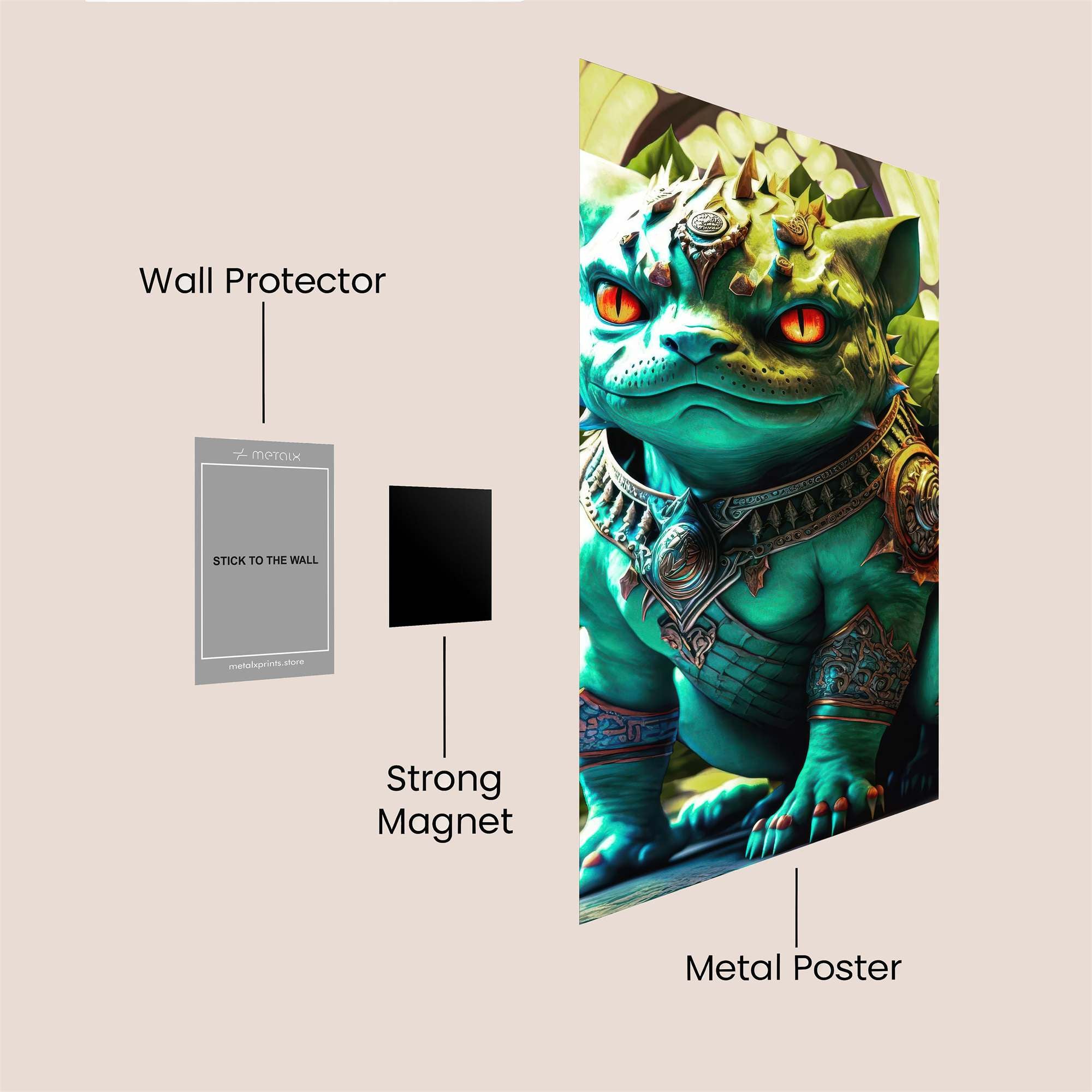 Jade Guardian Safe Wall Magnetic / M