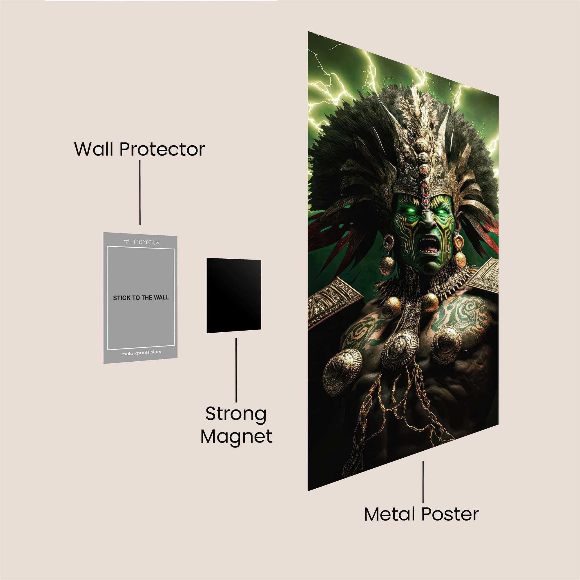 Storm Shaman Safe Wall Magnetic / M