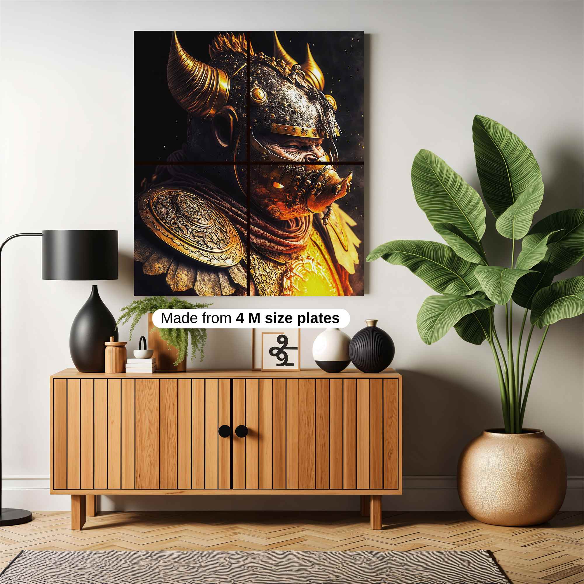 Orc Warrior Safe Wall Magnetic / M