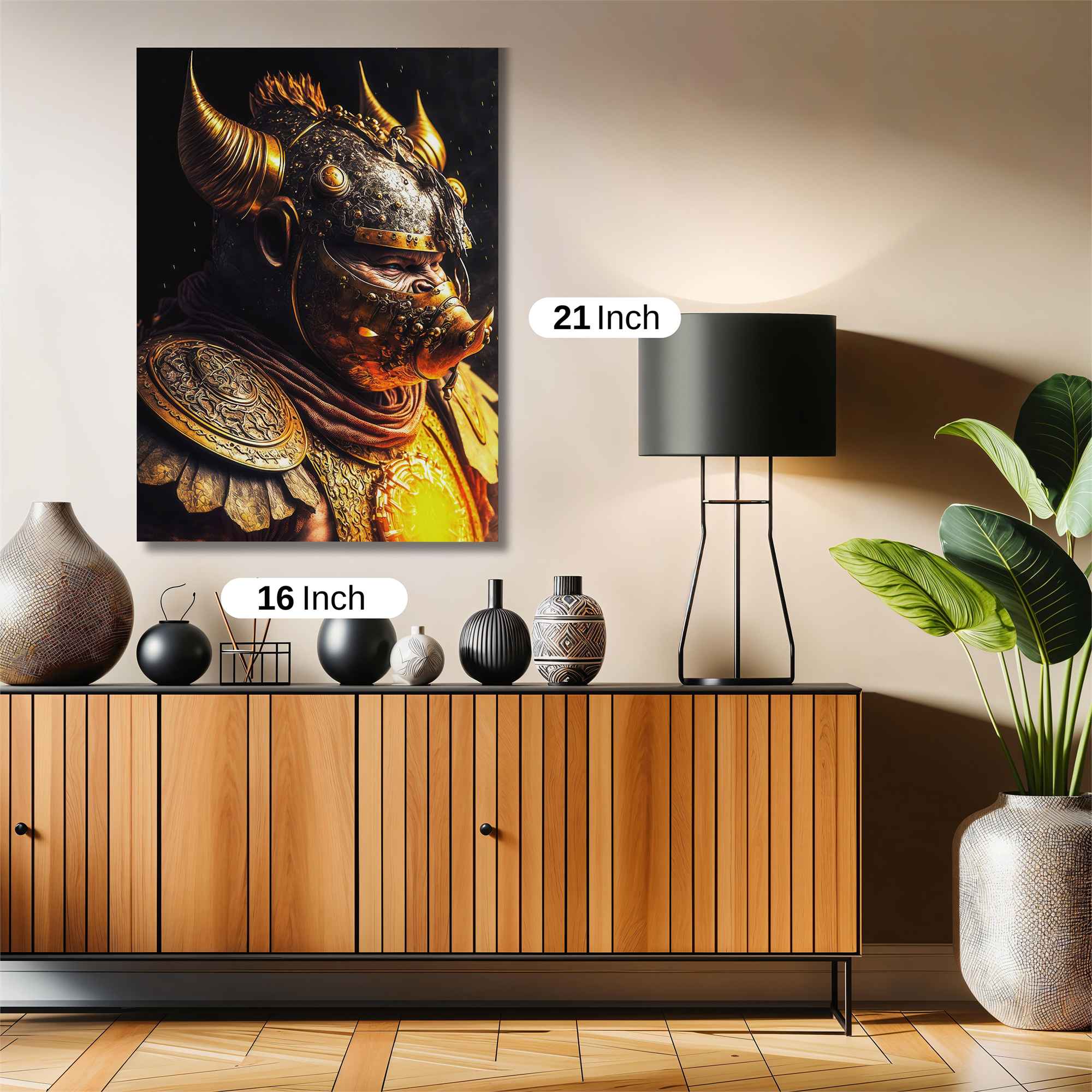 Orc Warrior Safe Wall Magnetic / M