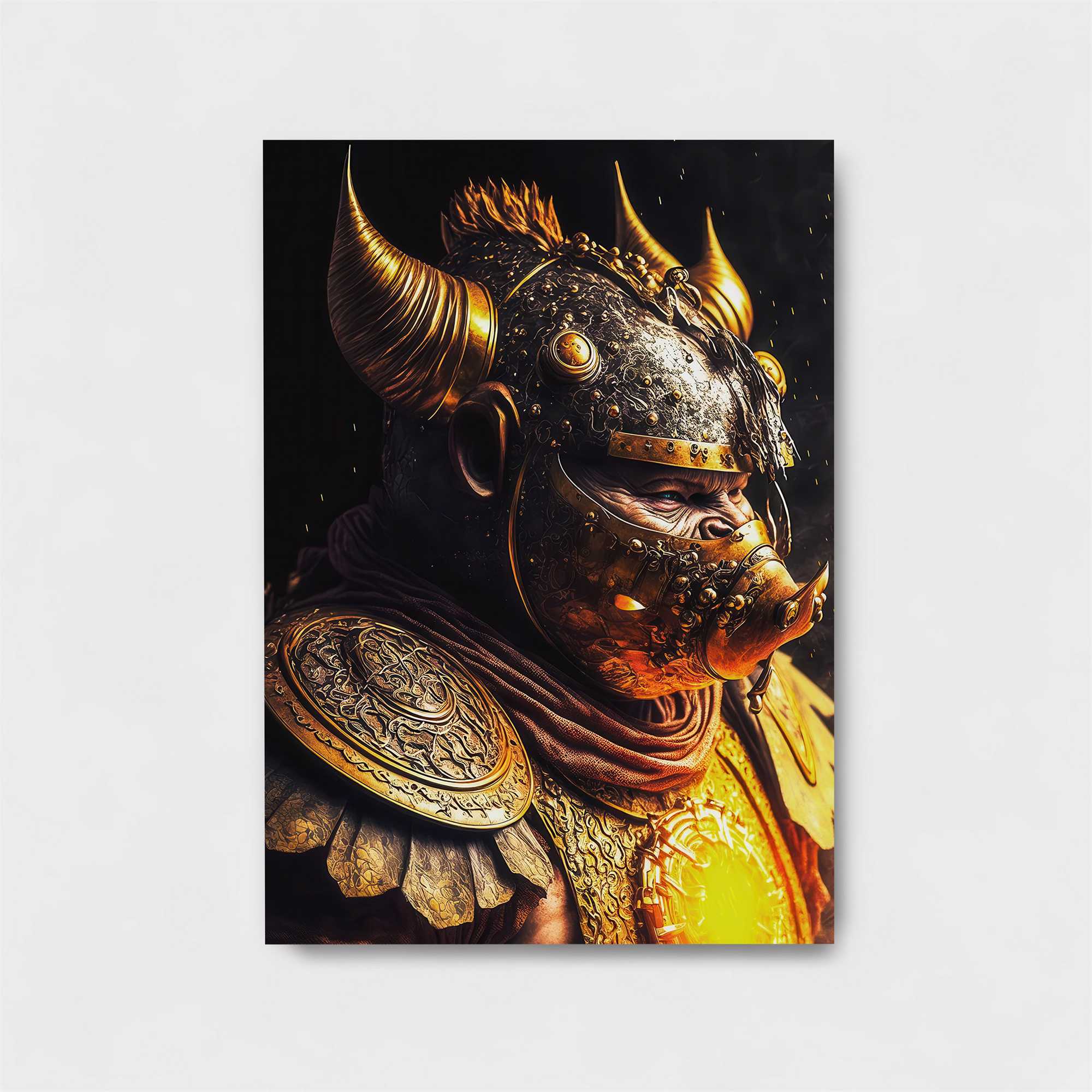 Orc Warrior Safe Wall Magnetic / M
