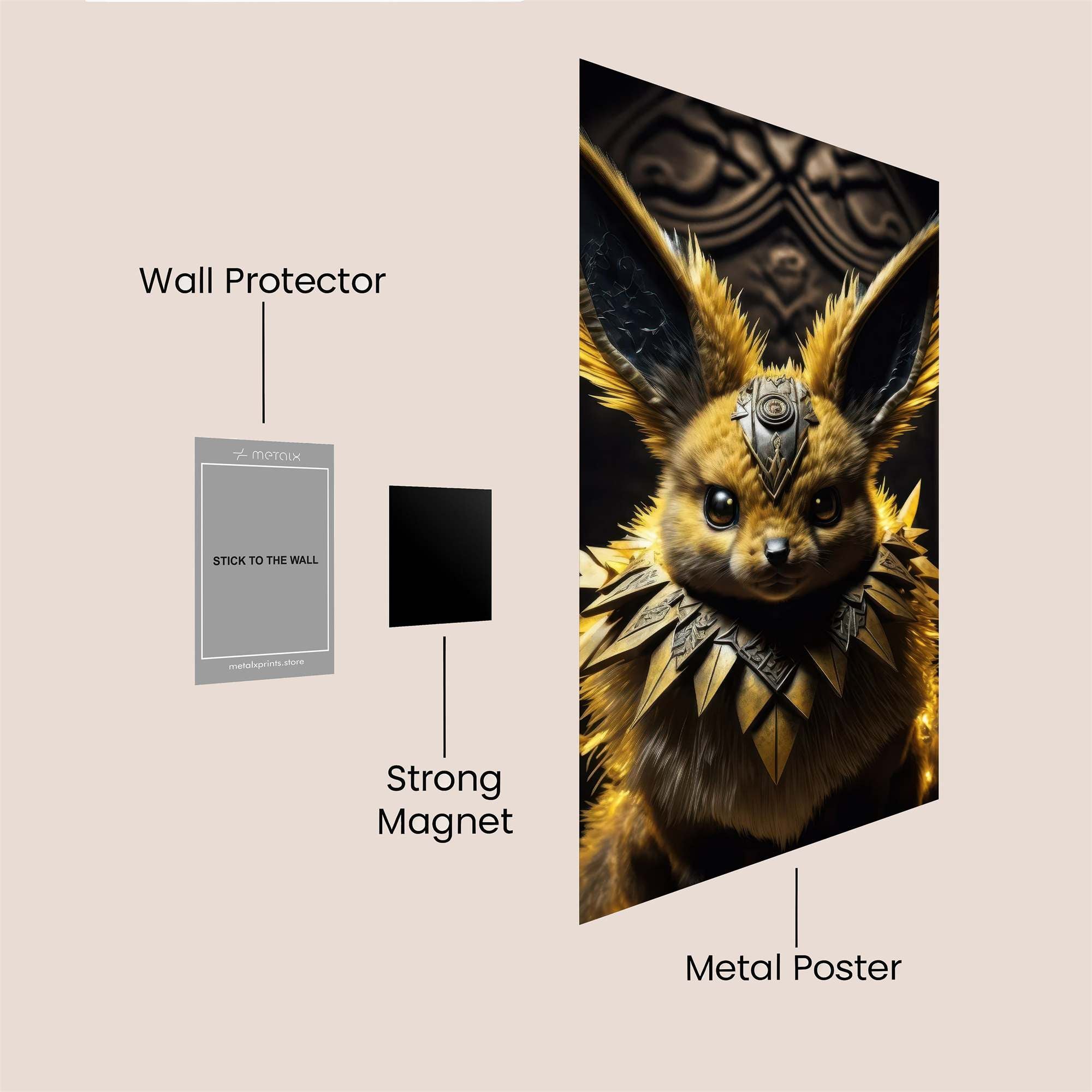 Eeveethereal Safe Wall Magnetic / M