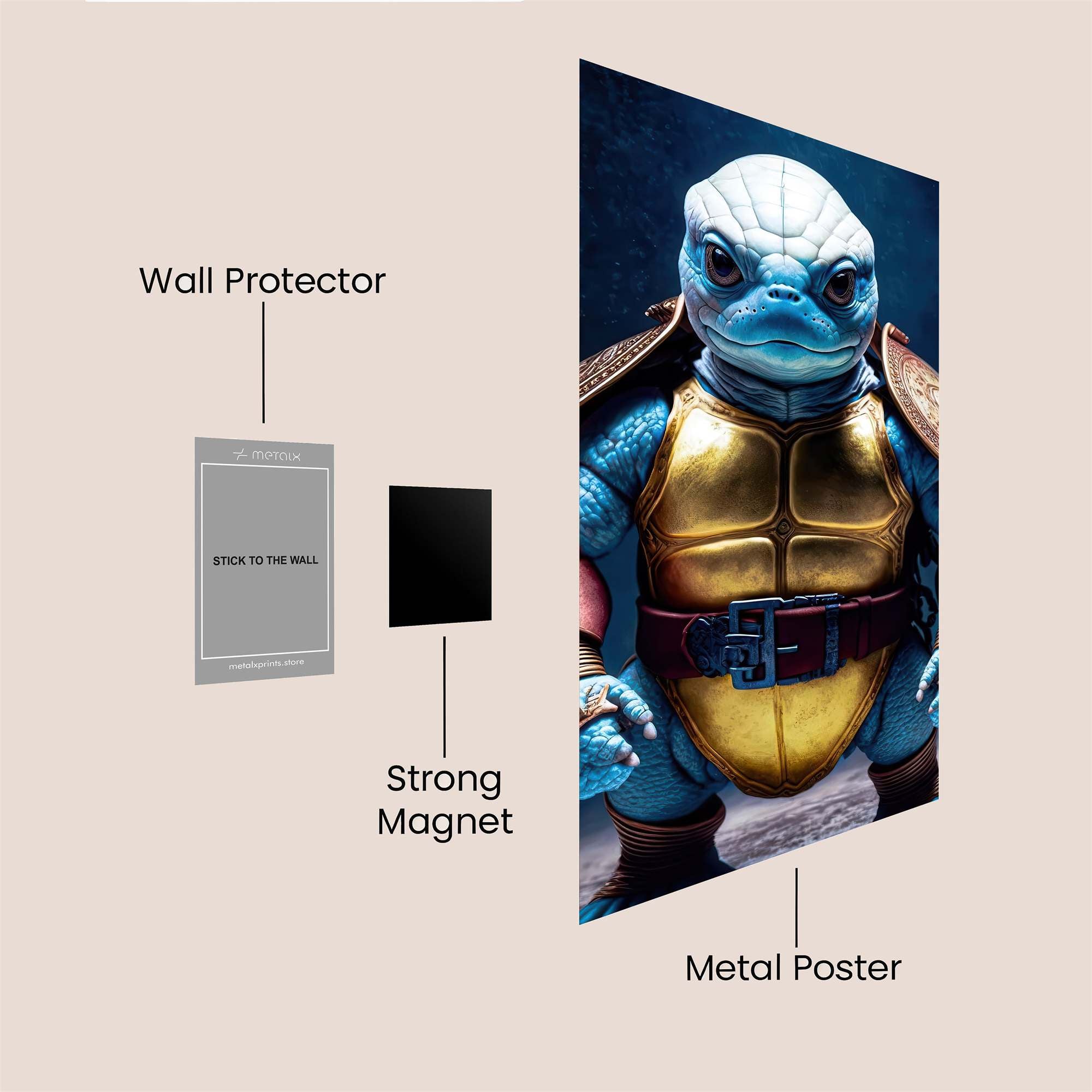 Blupi Majestic Safe Wall Magnetic / M