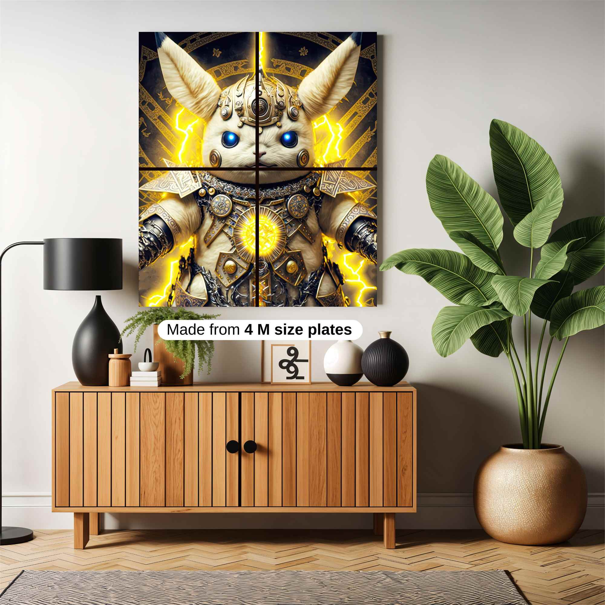 Pikachu Divine Safe Wall Magnetic / M