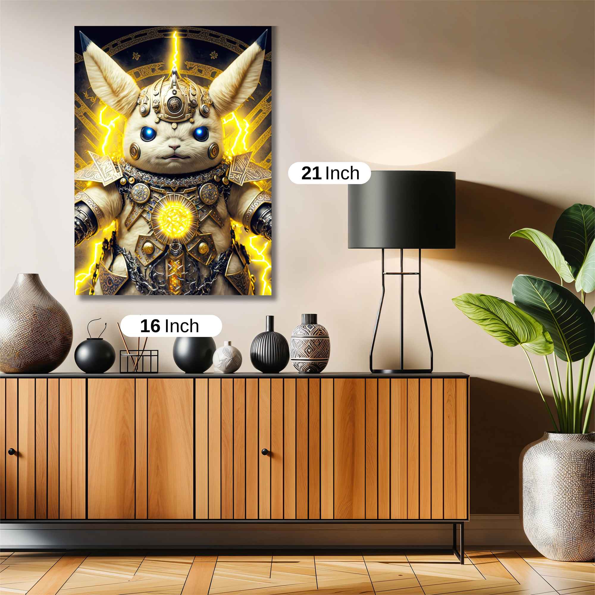 Pikachu Divine Safe Wall Magnetic / M