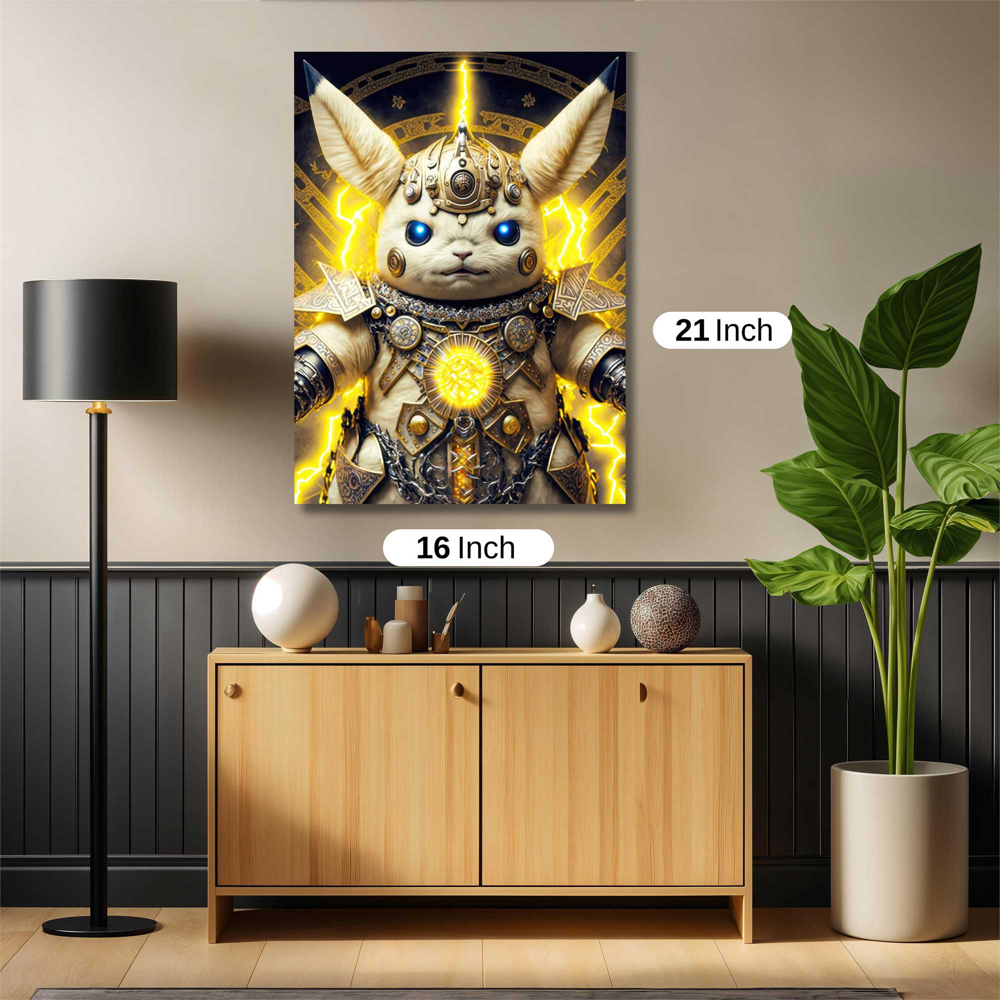 Pikachu Divine Safe Wall Magnetic / M