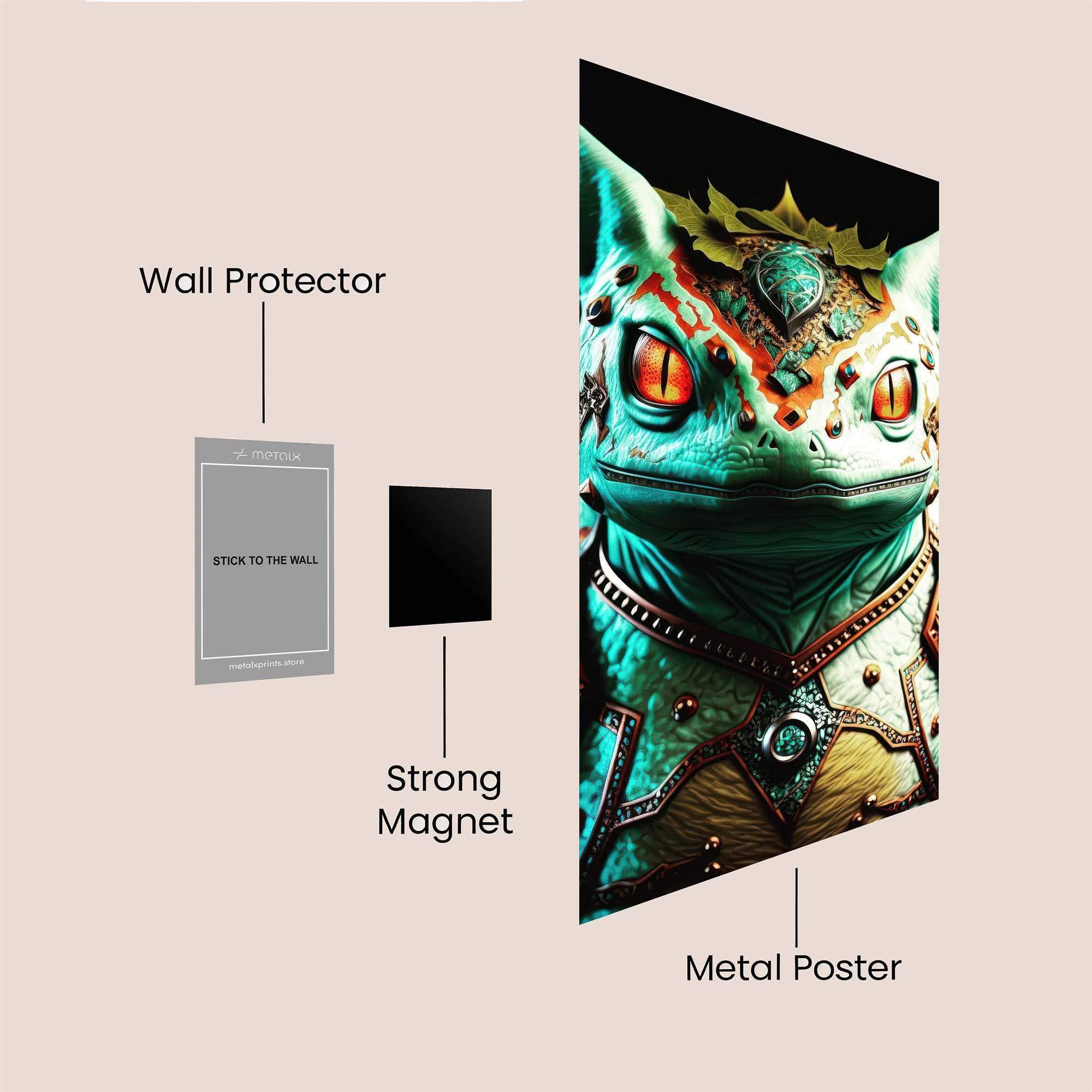 Venusaur Regal Safe Wall Magnetic / M