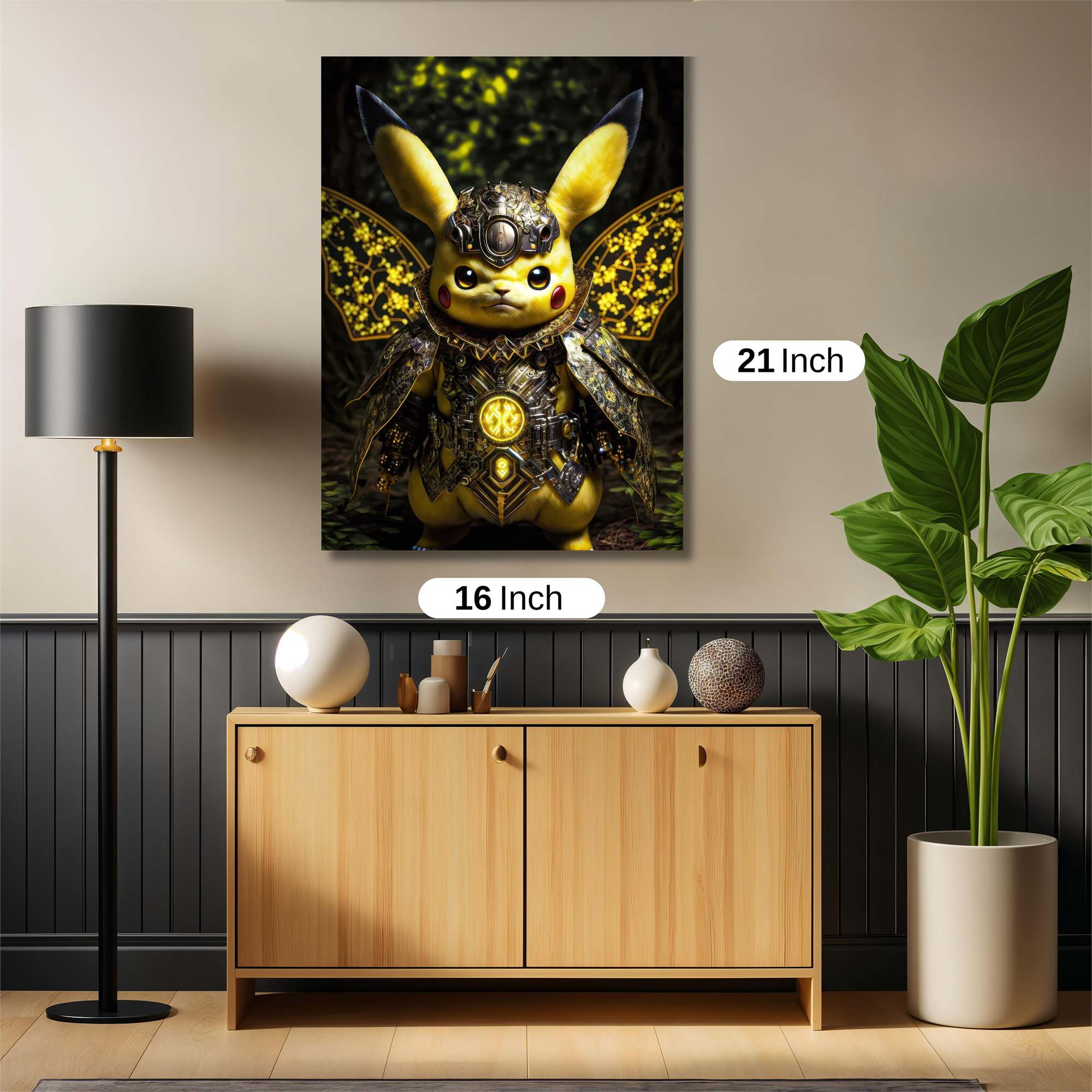 Pikachu Regal Safe Wall Magnetic / M
