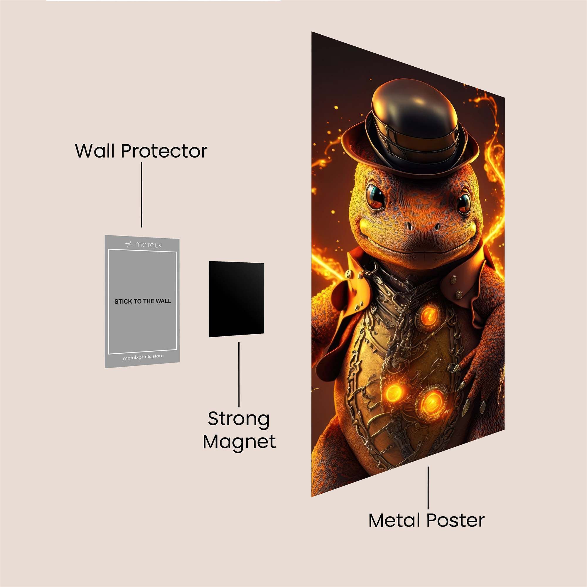 Toad Triumph Safe Wall Magnetic / M
