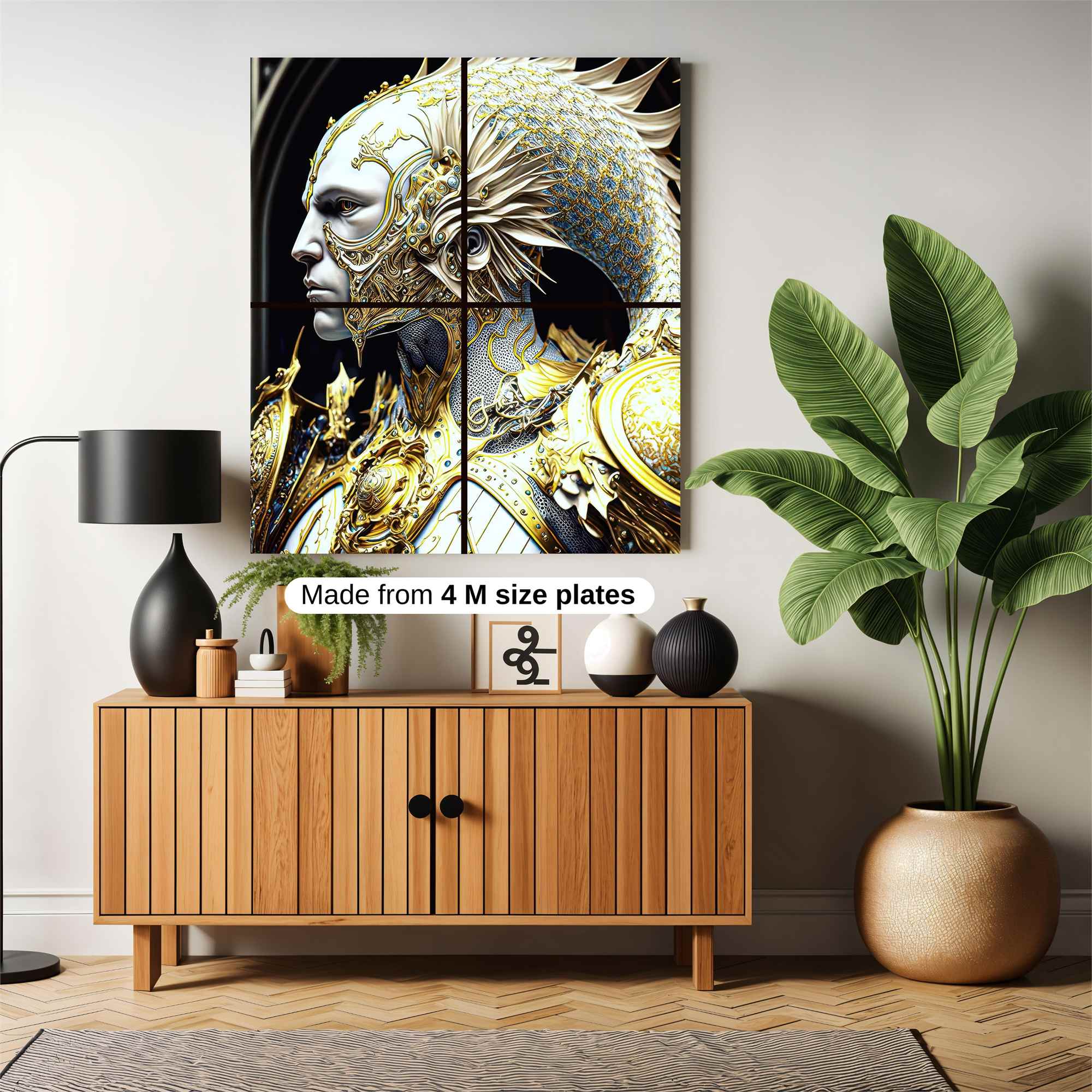 Aquatic Majesty Safe Wall Magnetic / M