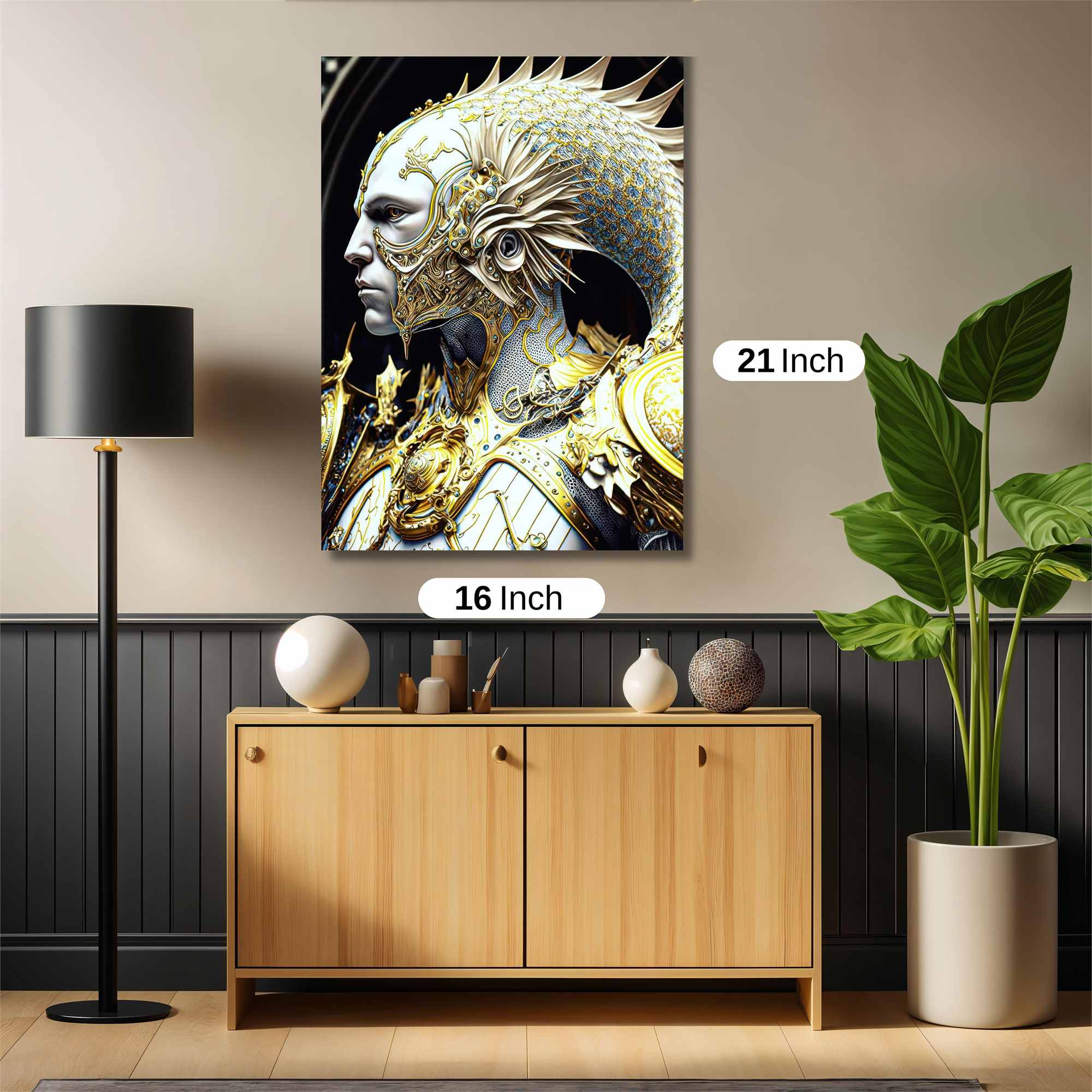 Aquatic Majesty Safe Wall Magnetic / M